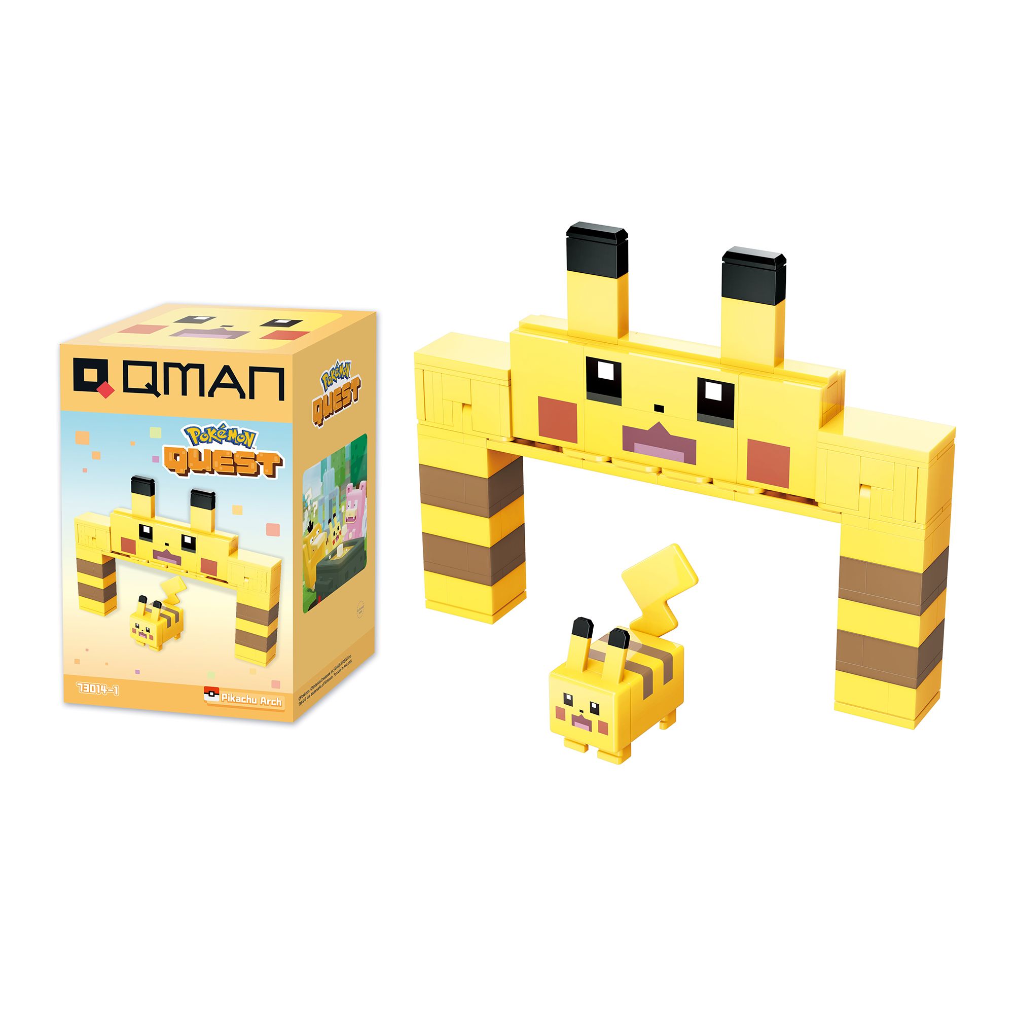 Đồ Chơi Lắp Ráp KEEPPLEY Pokemon Quest - Play Series Pikachu Arch 73014-1