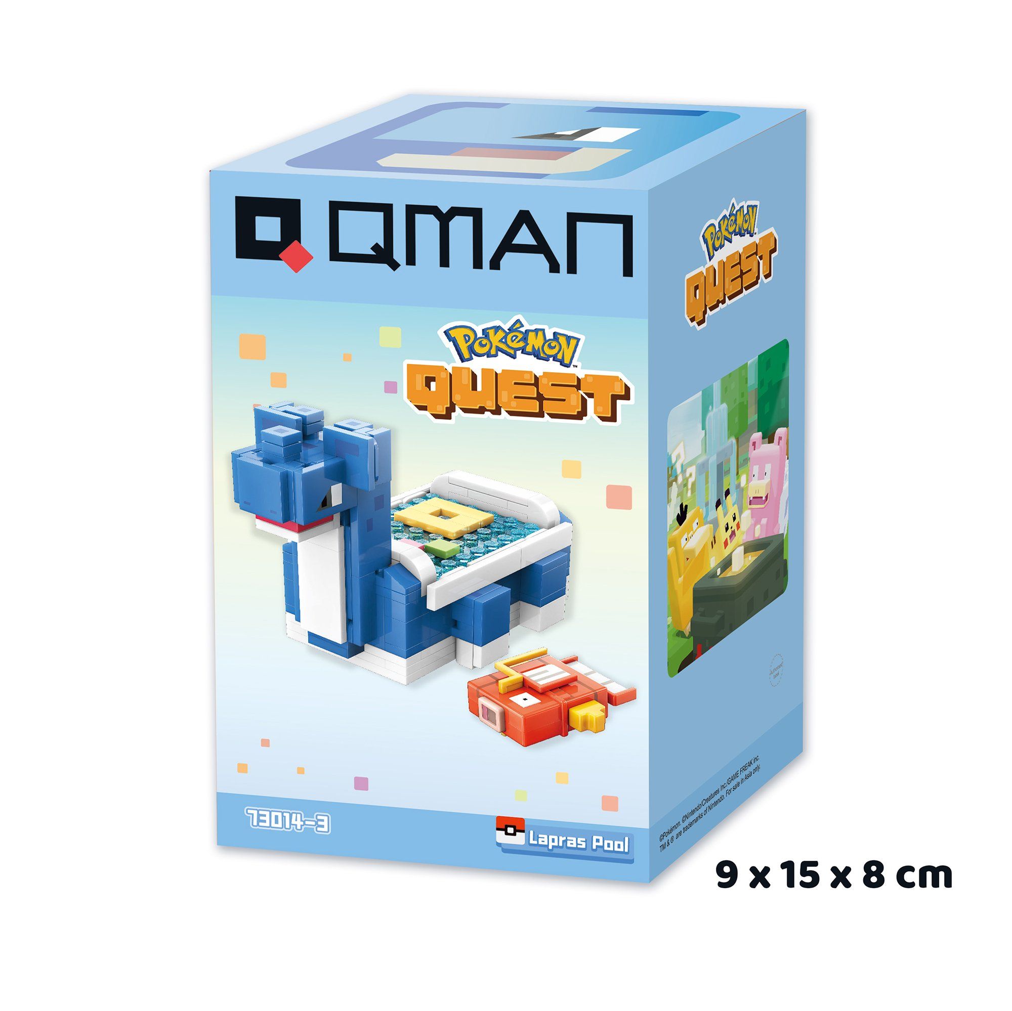 Đồ Chơi Lắp Ráp KEEPPLEY Pokemon Quest - Play Series Laplace Pool 73014-3