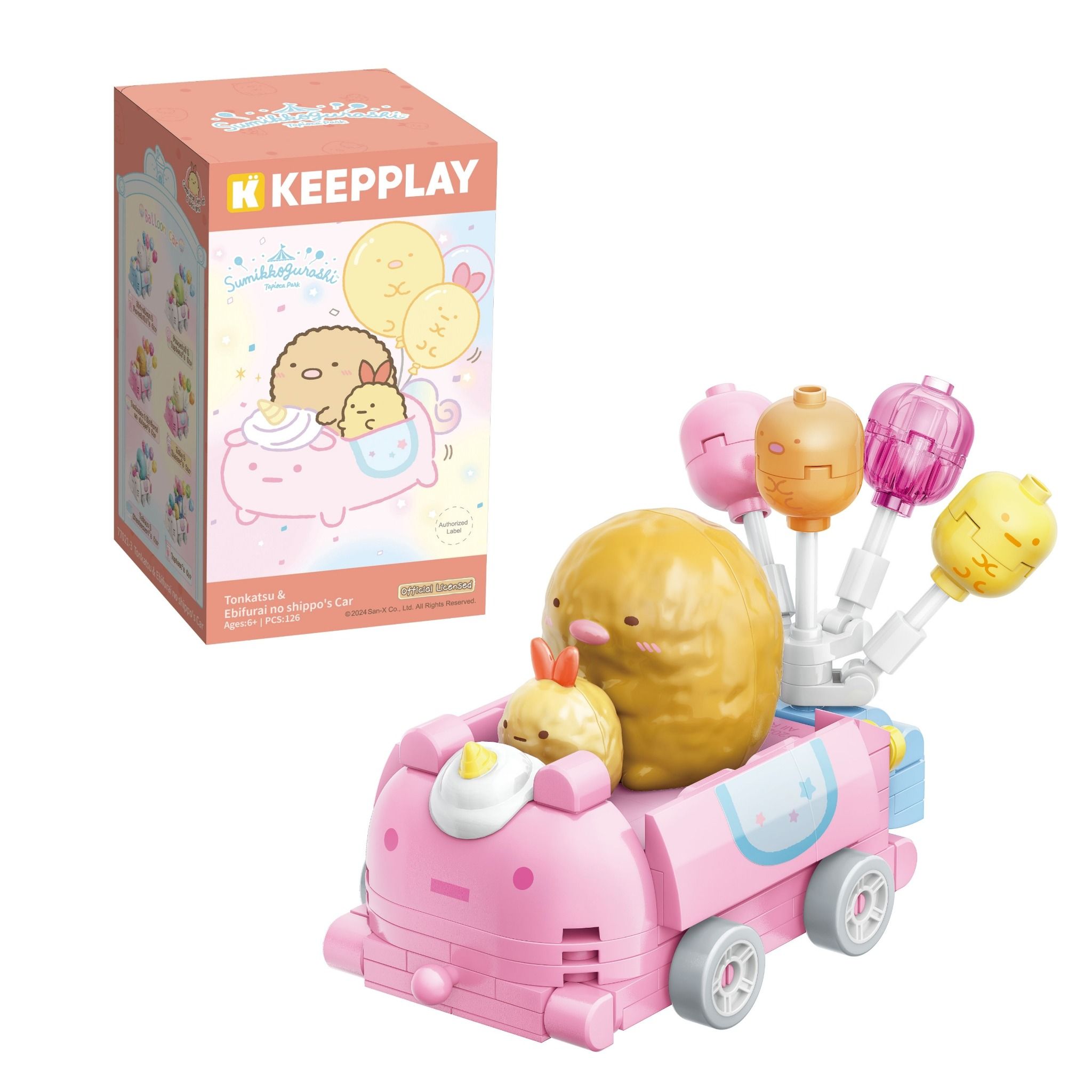 Đồ Chơi Lắp Ráp Keepplay Sumikko Balloon Car 77021 - Simba Toys Vietnam
