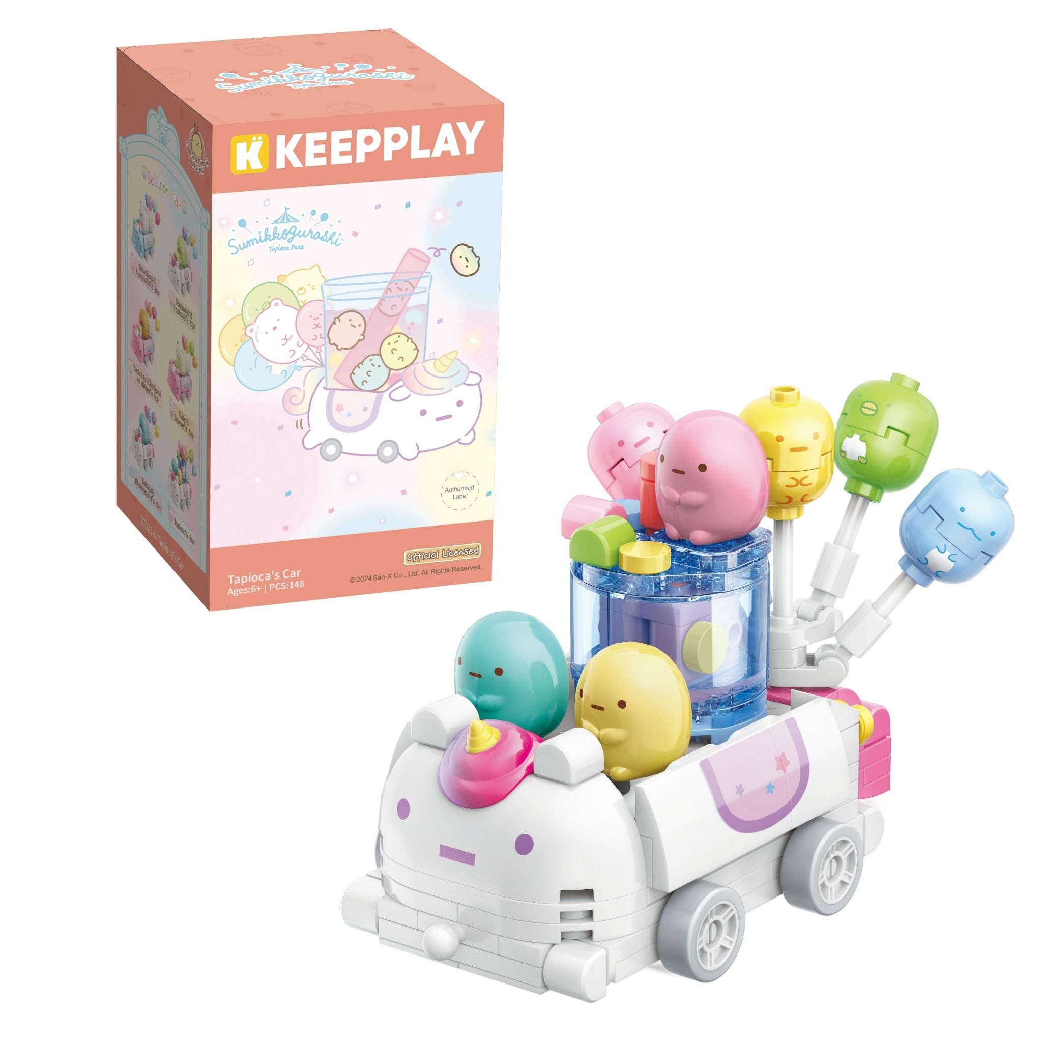 Đồ Chơi Lắp Ráp Keepplay Sumikko Balloon Car 77021 - Simba Toys Vietnam