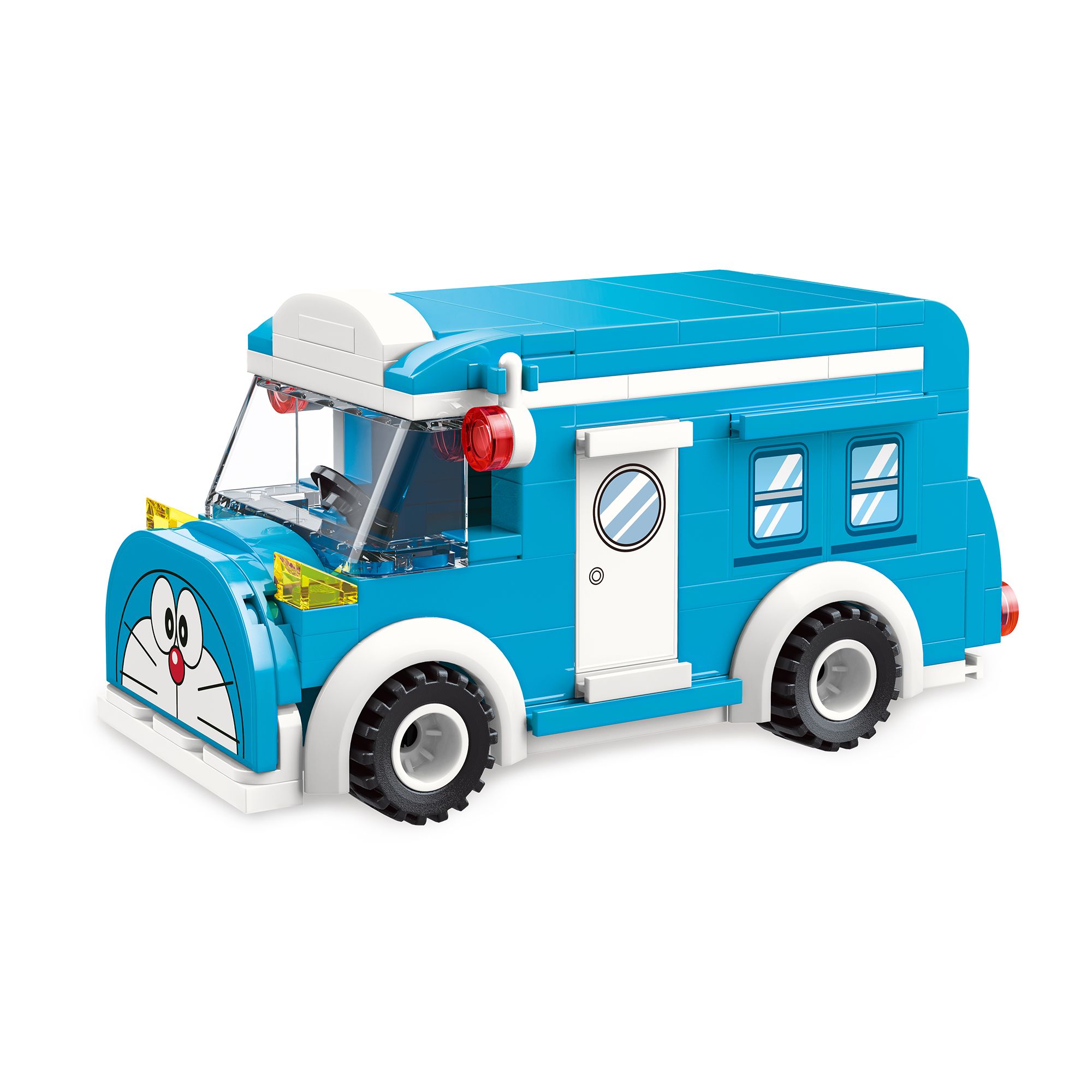 Đồ Chơi Lắp Ráp KEEPPLEY Doraemon Mini Car Bus K20407