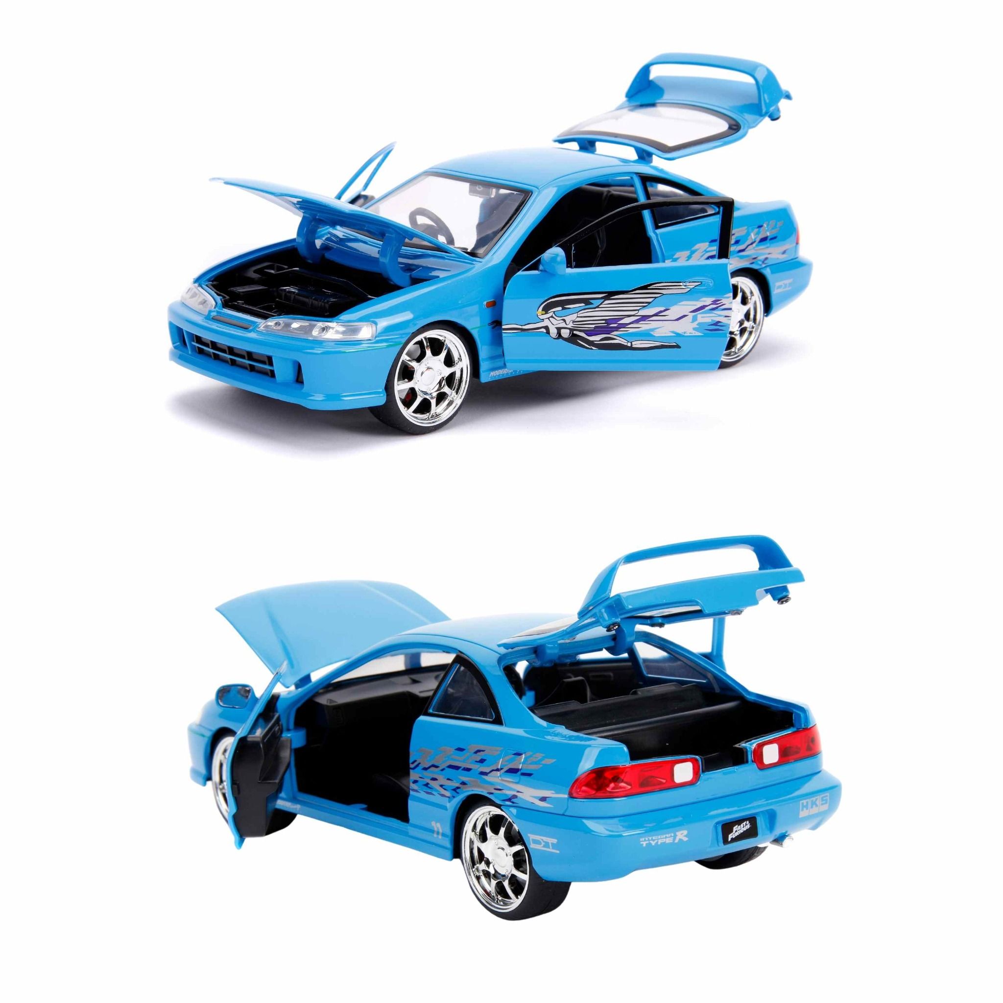 Đồ Chơi Xe Mô Hình JADA TOYS Fast & Furious 1995 Honda Integra Type-R 1:24 30739 - Simba Toys Vietnam