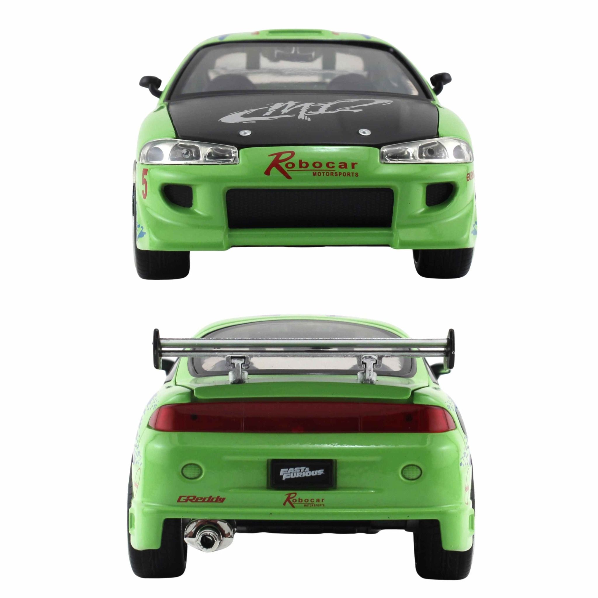 Đồ Chơi Xe Mô Hình JADA TOYS Fast & Furious 1995 Mitsubishi Eclipse 1:24 97603 - Simba Toys Vietnam