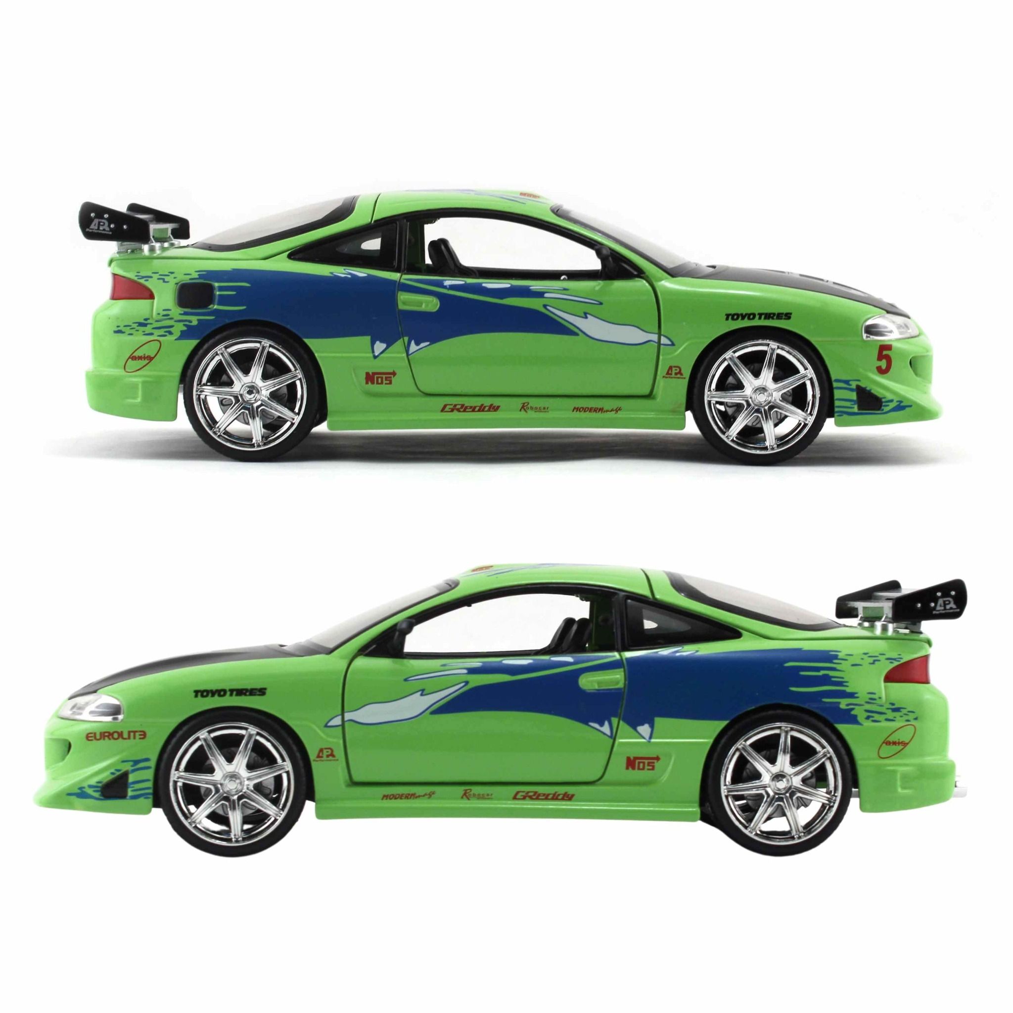Đồ Chơi Xe Mô Hình JADA TOYS Fast & Furious 1995 Mitsubishi Eclipse 1:24 97603 - Simba Toys Vietnam