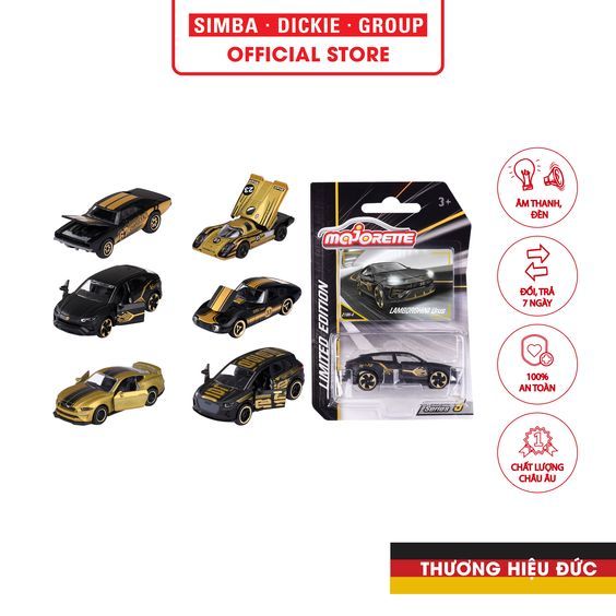 212054030 Xe Mô Hình Phiên Bản Giới Hạn MAJORETTE Limited Edition 9