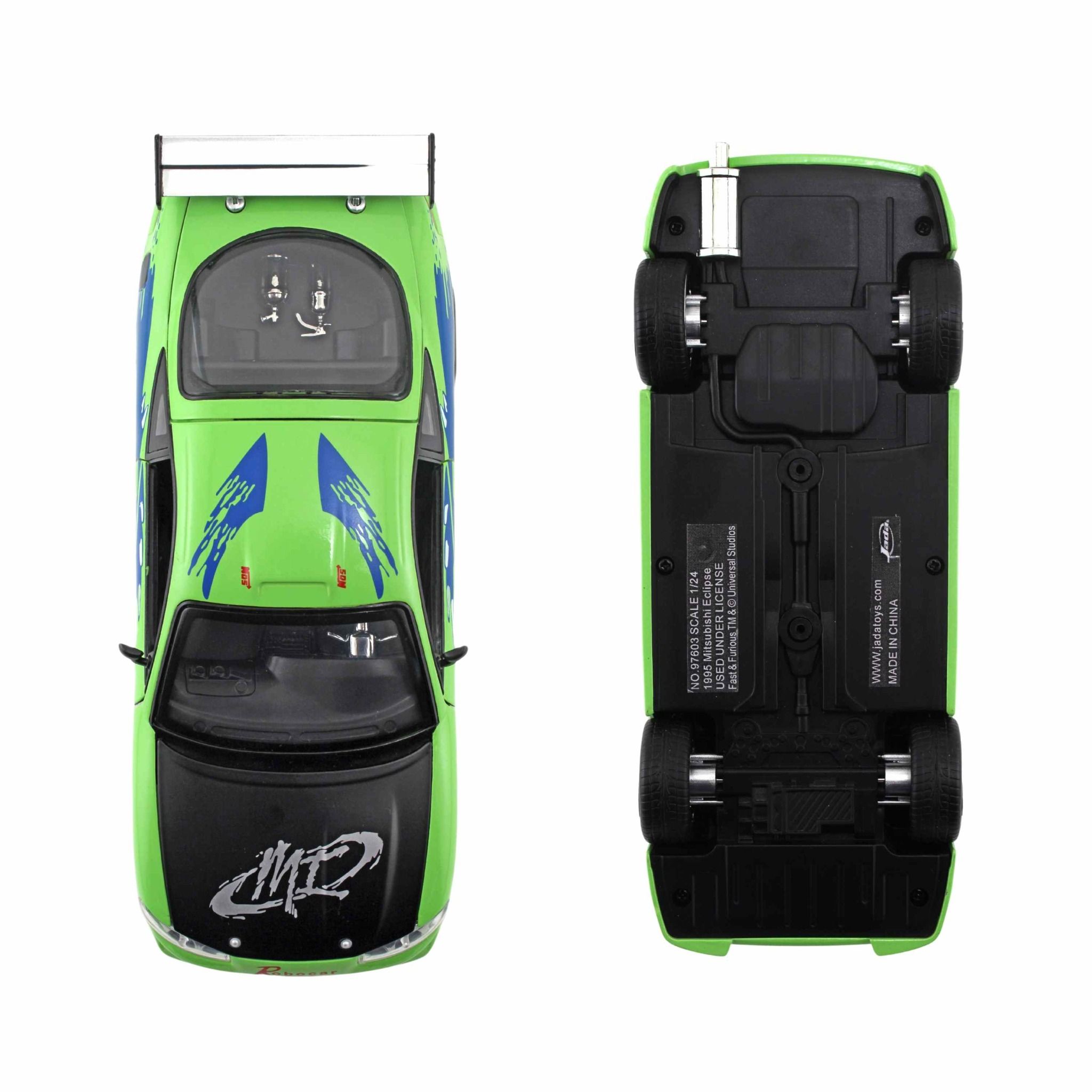 Đồ Chơi Xe Mô Hình JADA TOYS Fast & Furious 1995 Mitsubishi Eclipse 1:24 97603 - Simba Toys Vietnam