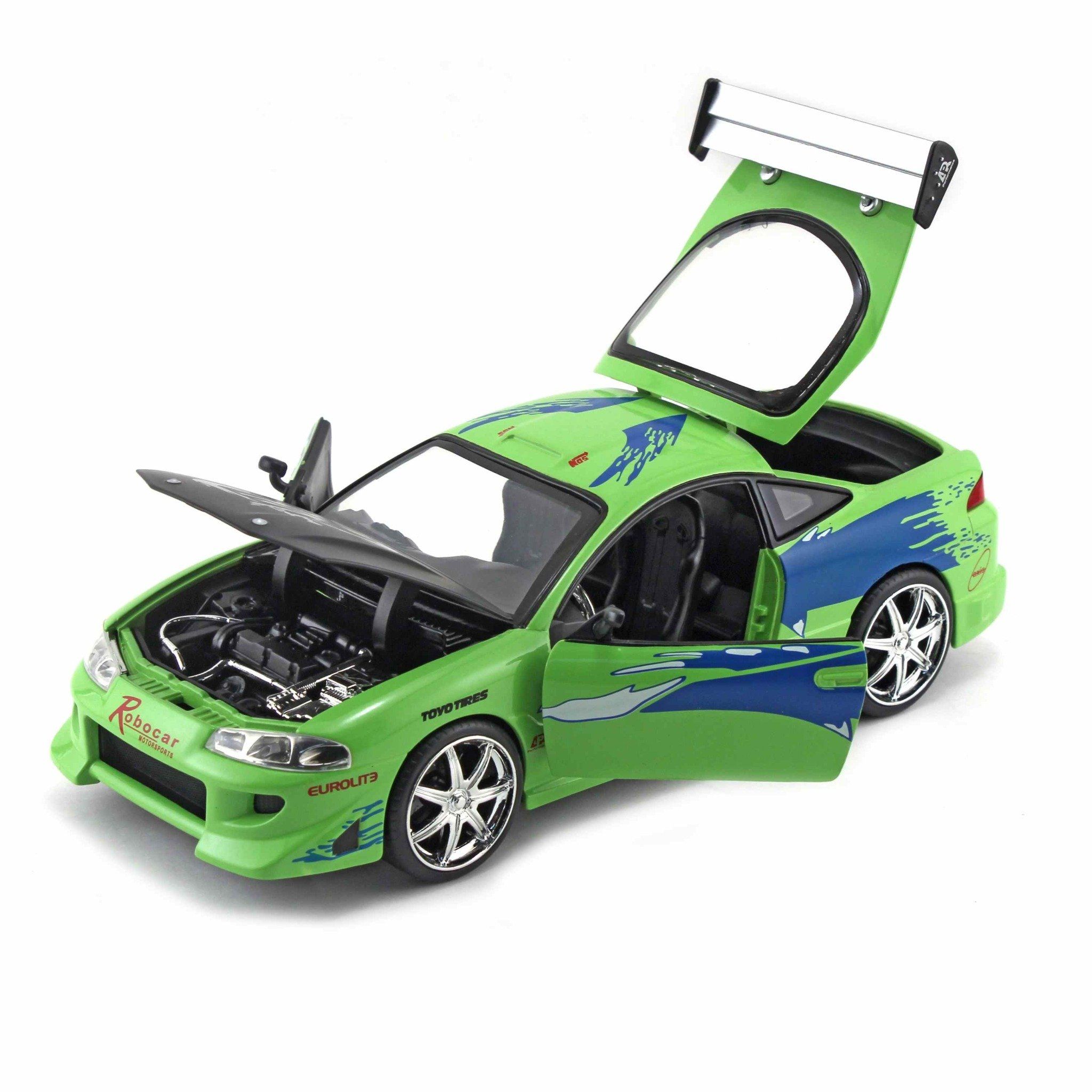 Đồ Chơi Xe Mô Hình JADA TOYS Fast & Furious 1995 Mitsubishi Eclipse 1:24 97603 - Simba Toys Vietnam
