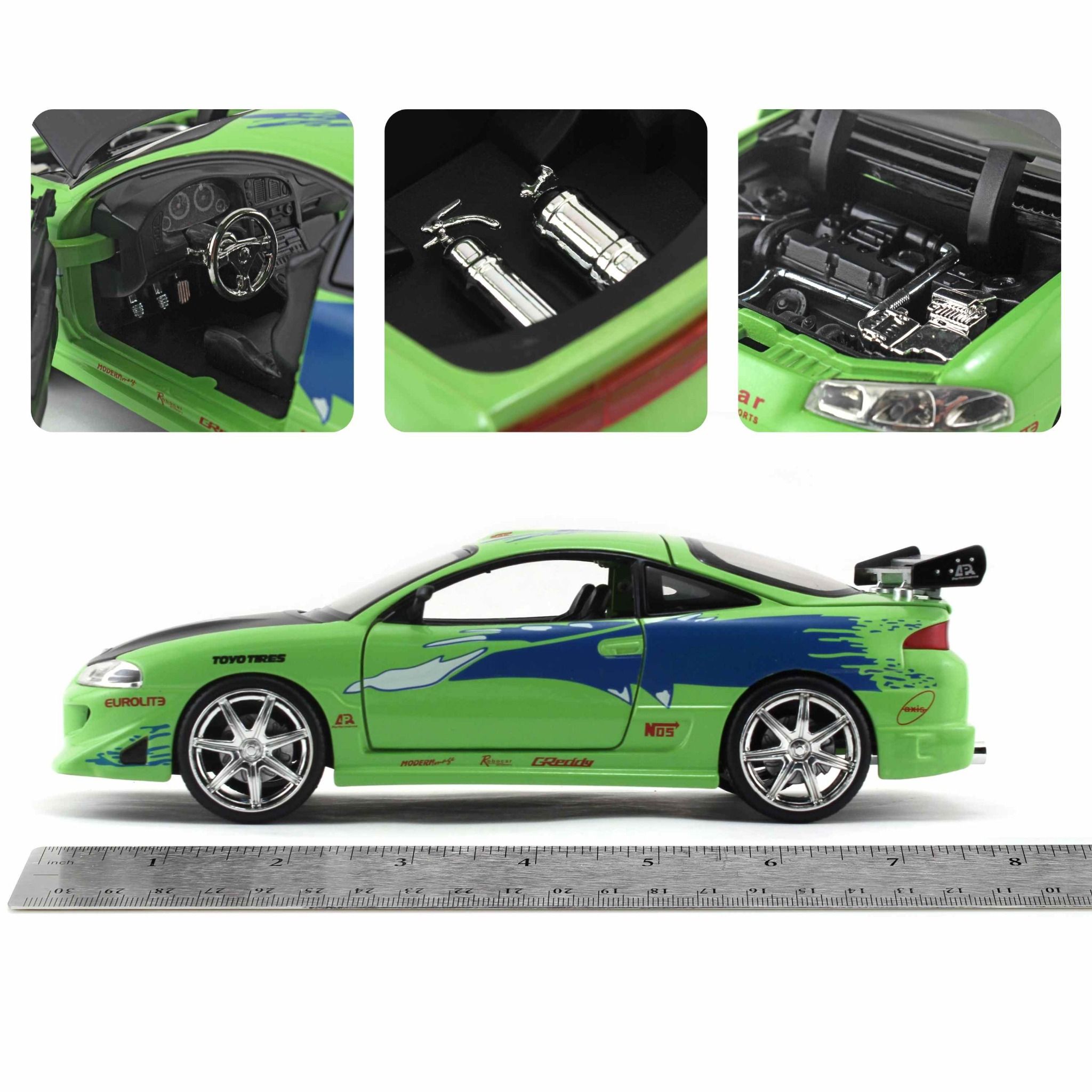 Đồ Chơi Xe Mô Hình JADA TOYS Fast & Furious 1995 Mitsubishi Eclipse 1:24 97603 - Simba Toys Vietnam