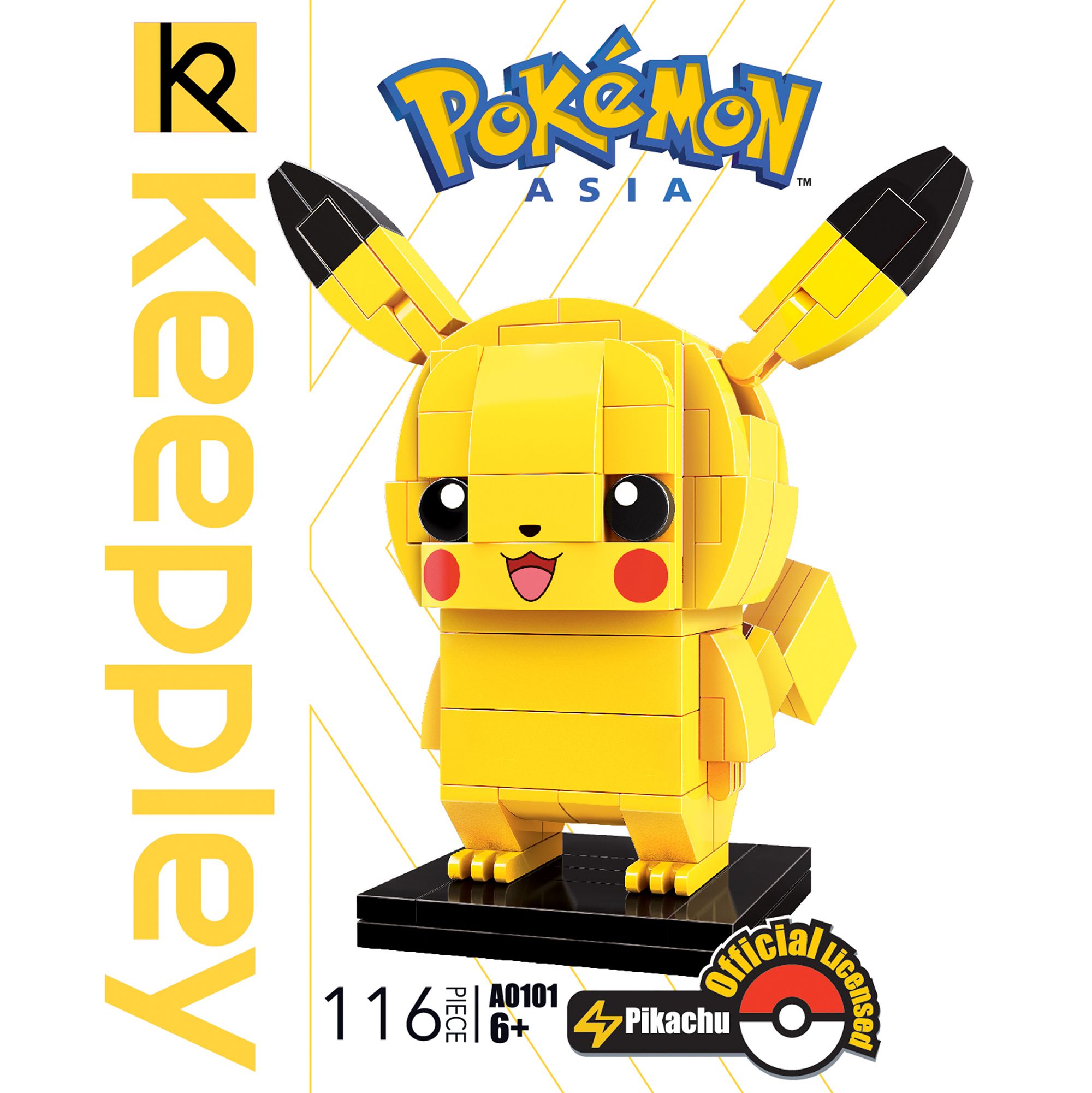 Đồ Chơi Lắp Ráp KEEPPLEY Pokemon Kuppy-Pikachu A0101