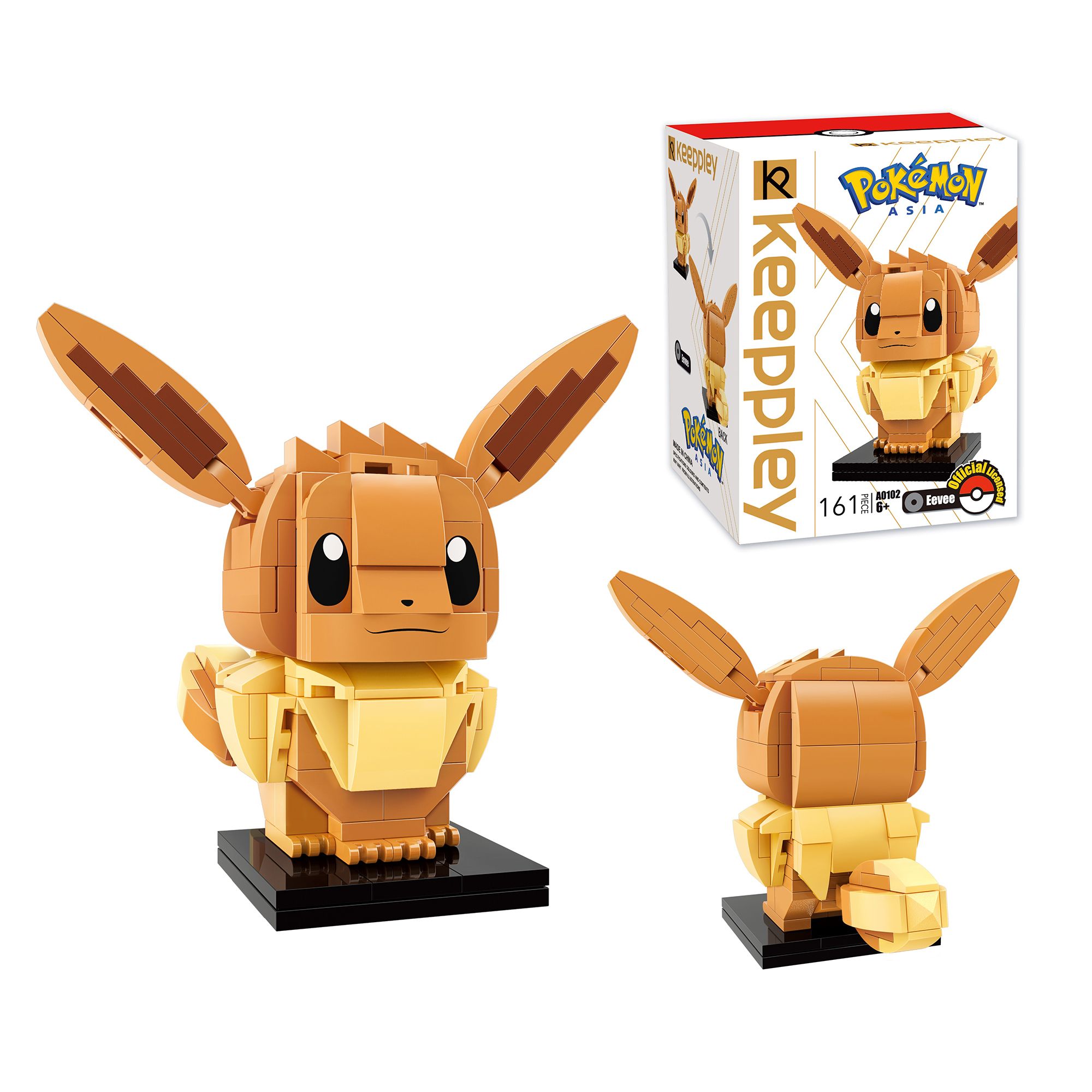 Đồ Chơi Lắp Ráp KEEPPLEY Pokemon Kuppy-Eevee A0102
