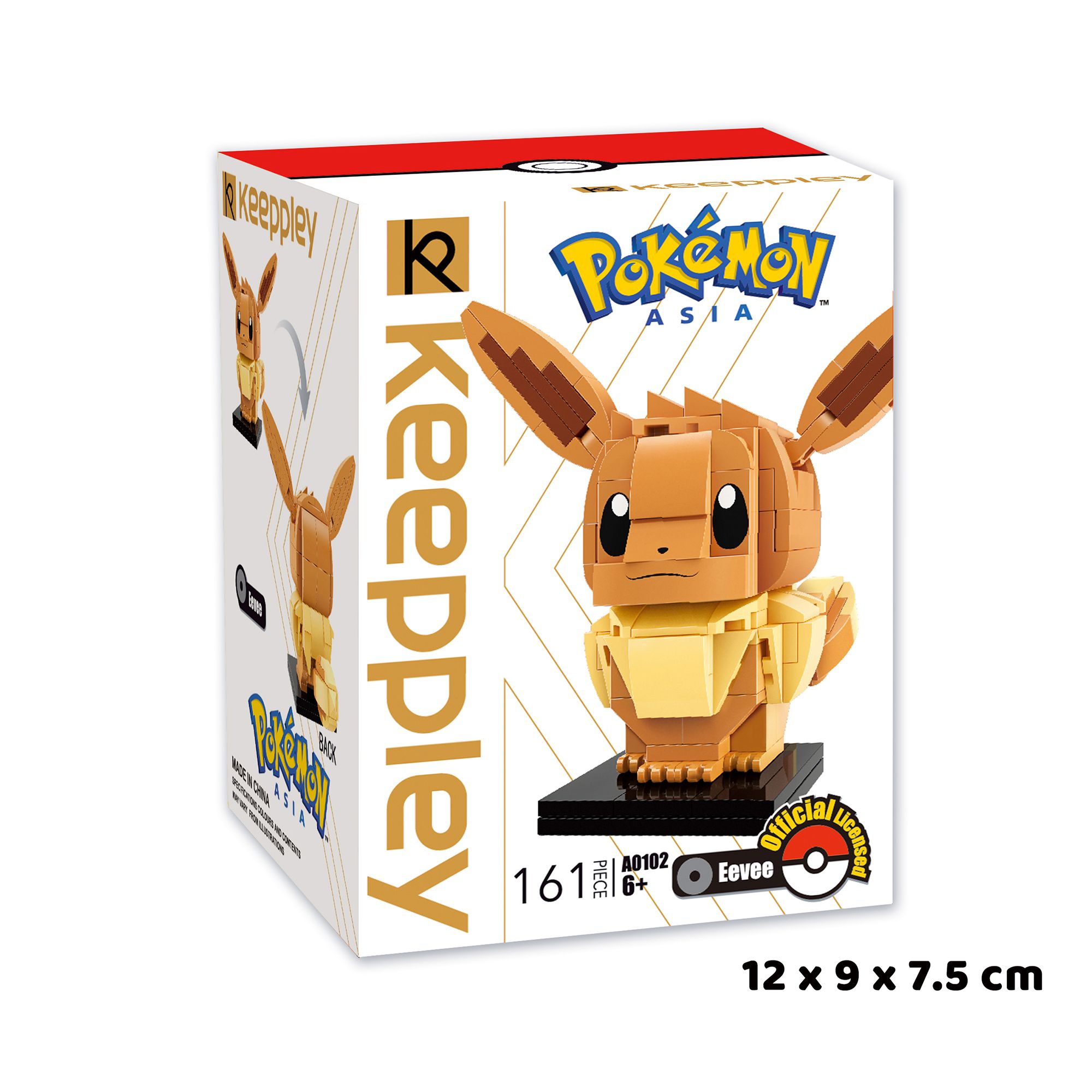 Đồ Chơi Lắp Ráp KEEPPLEY Pokemon Kuppy-Eevee A0102
