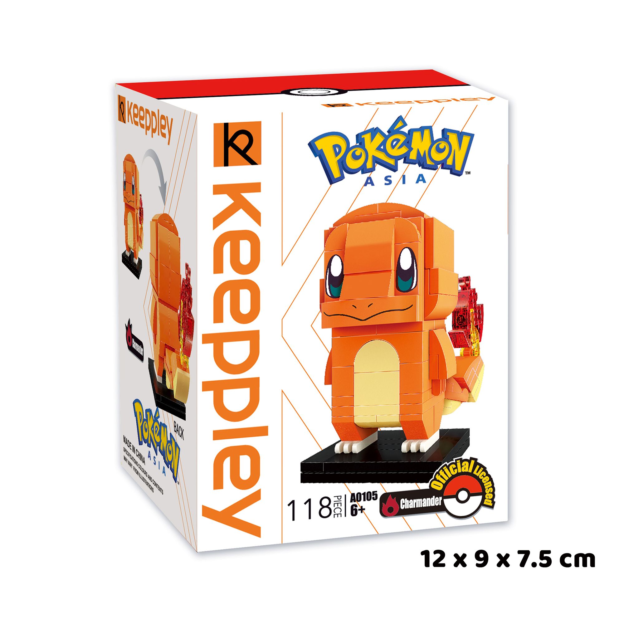 Đồ Chơi Lắp Ráp KEEPPLEY Pokemon Kuppy-Charmander A0105
