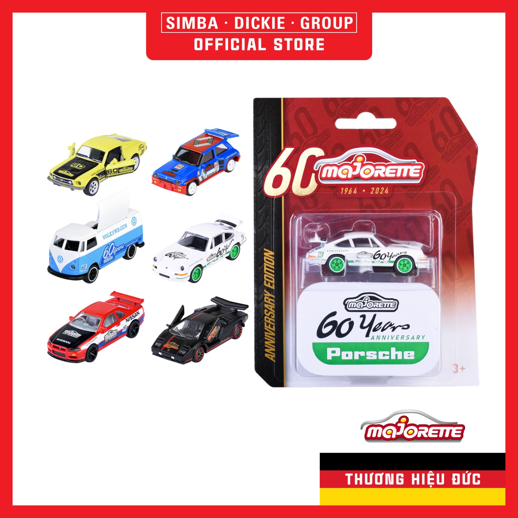 212054102 Xe Mô Hình MAJORETTE Anniversary Edition Deluxe Cars