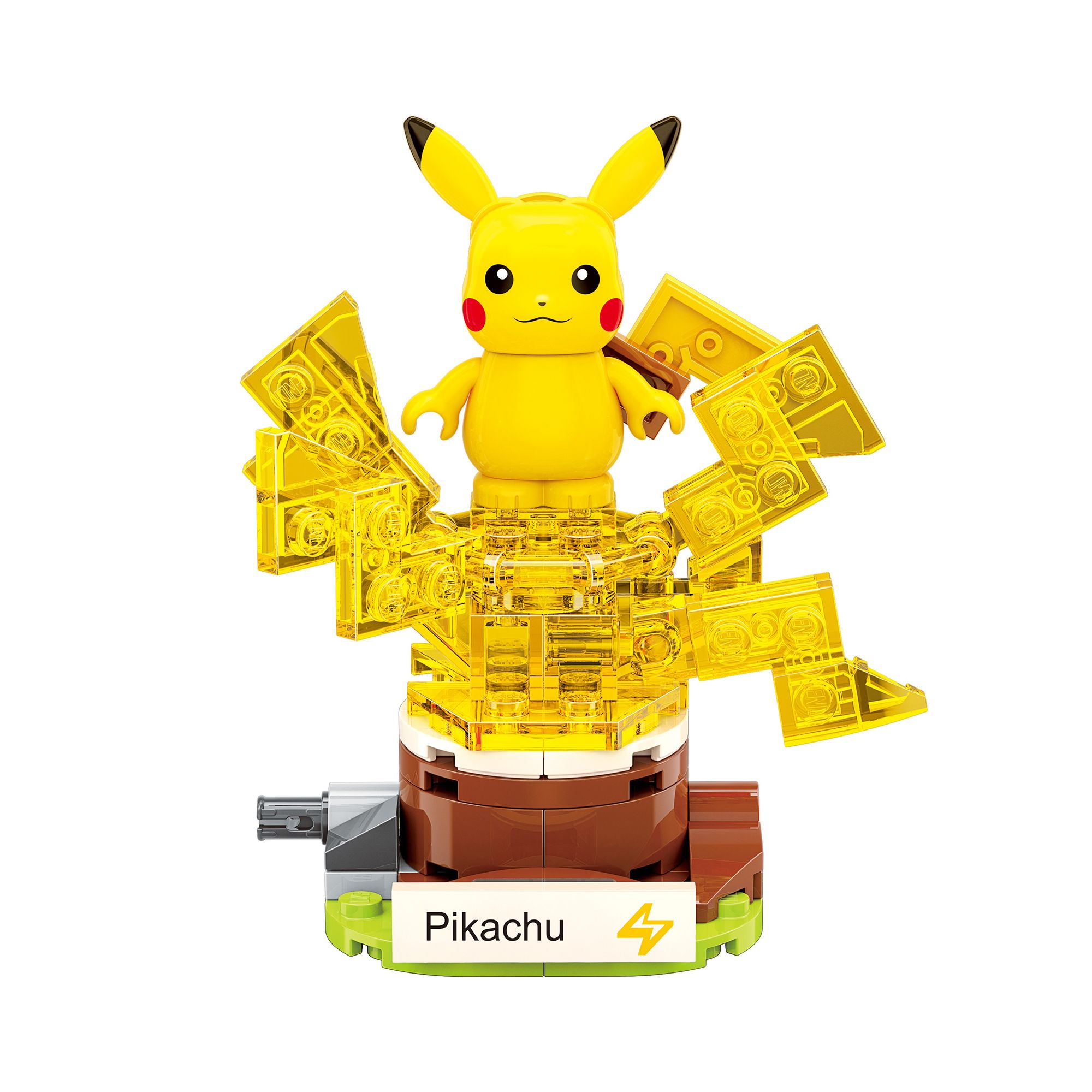 Đồ Chơi Lắp Ráp KEEPPLEY Pokemon Mini Pikachu B0101