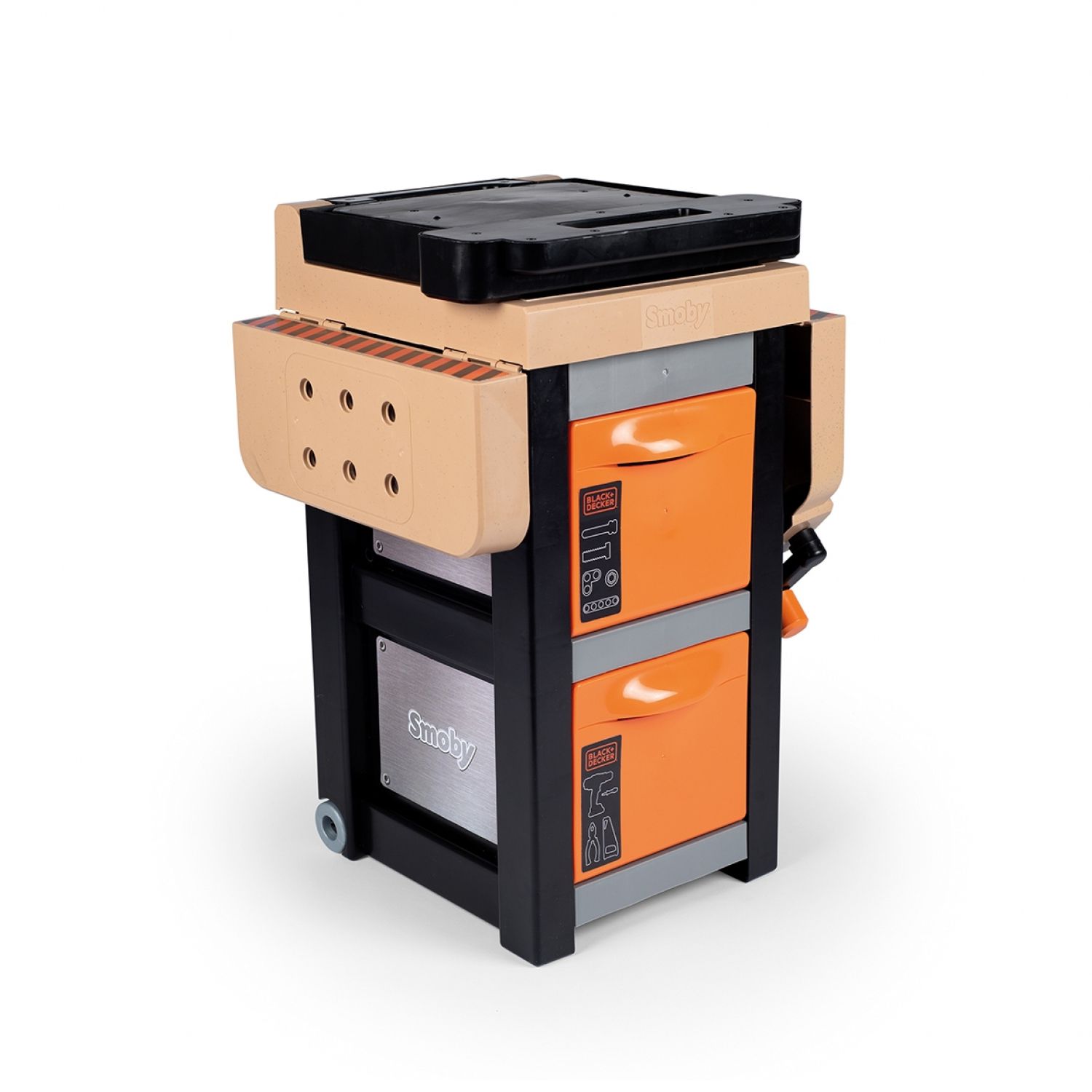 7600360315 Bàn Dụng Cụ Kỹ Sư 37 Chi Tiết BLACK+DECKER Open Bricolo Workbench