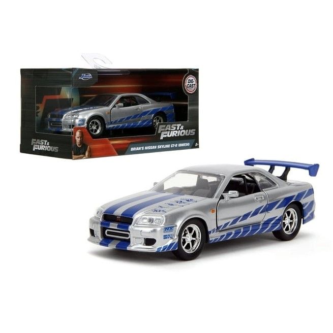Đồ Chơi Xe Mô Hình JADA TOYS Fast & Furious 1:32 Scale Diecast Model Cars Toys 24075