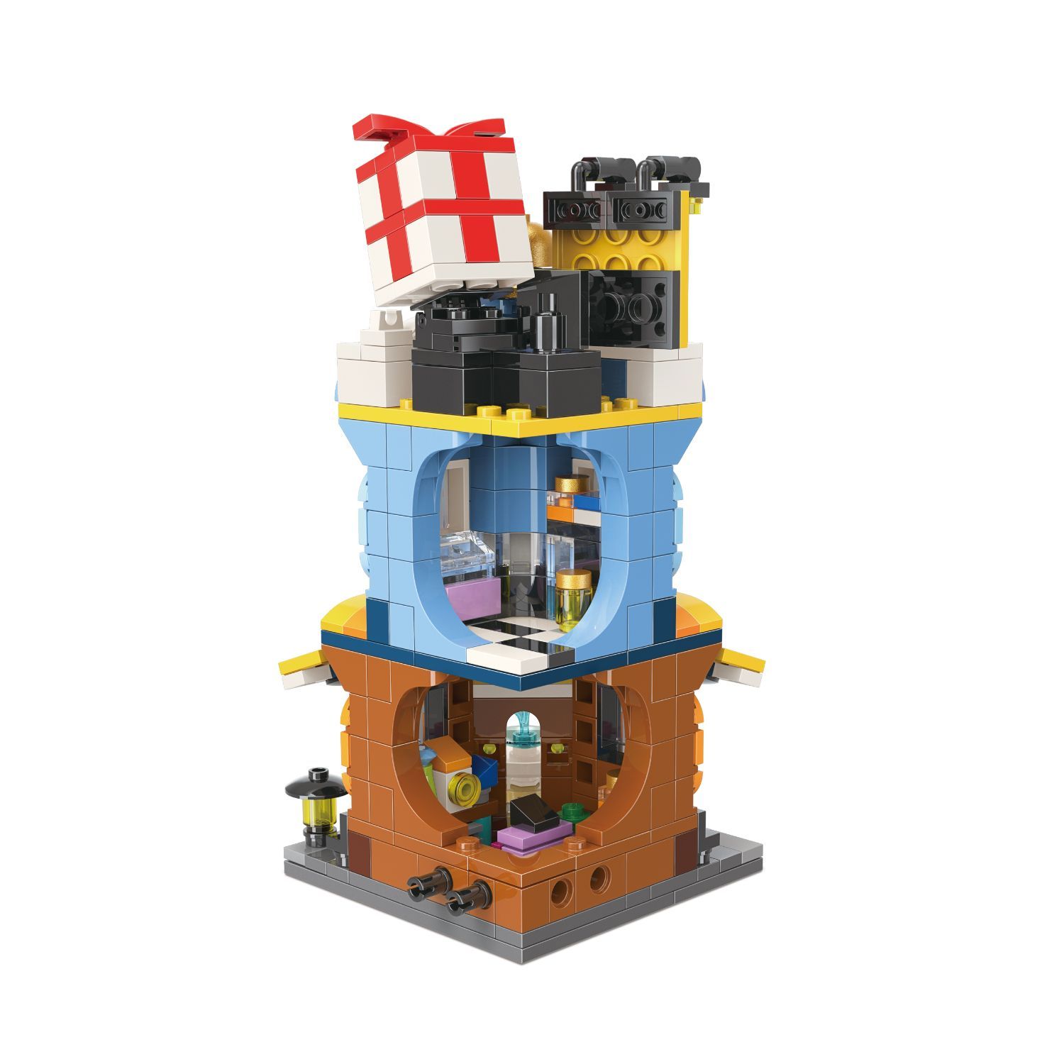 Đồ Chơi Lắp Ráp KEEPPLEY City Corner Fashion Department Store Building Blocks C0105