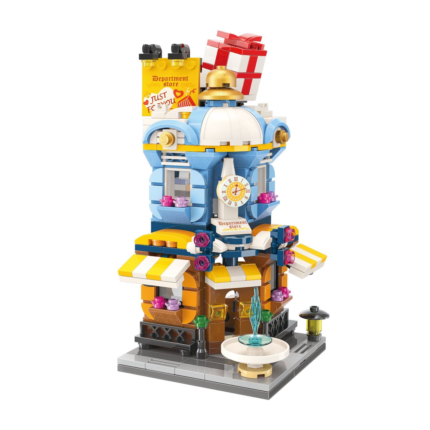 Đồ Chơi Lắp Ráp KEEPPLEY City Corner Fashion Department Store Building Blocks C0105