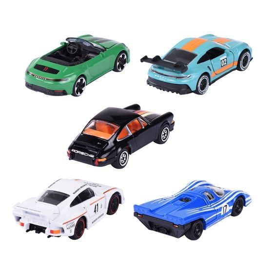 212053172 Xe Mô Hình MAJORETTE Porsche 5 Pieces Giftpack