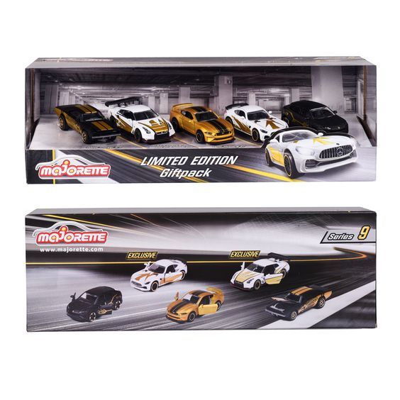 212054031 Xe Mô Hình MAJORETTE Limited Edition 9, 5 Pieces Giftpack