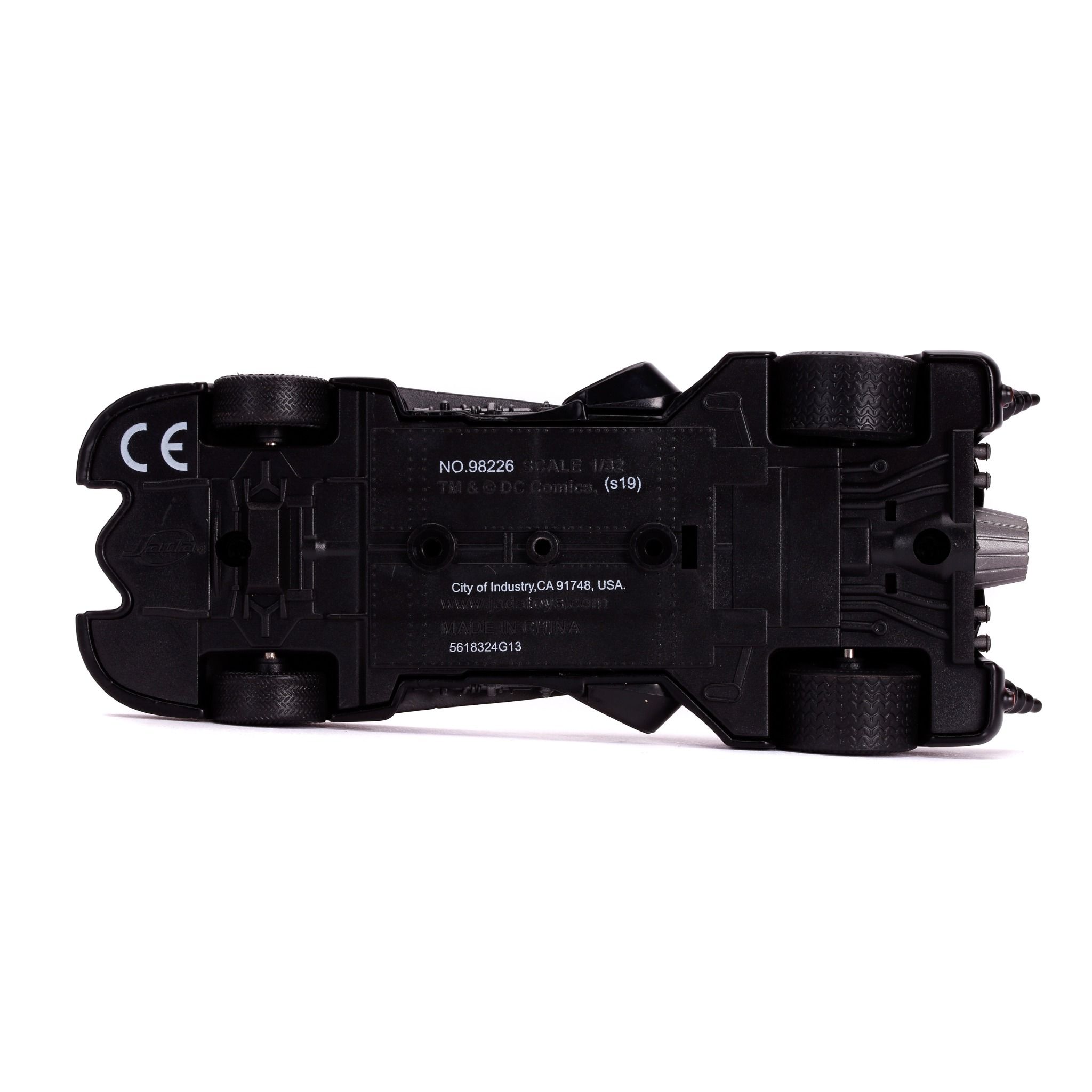 Đồ Chơi Xe Mô Hình JADA TOYS DC Comics Batman 1989 Batmobile & Batman Figure 1:32 Diecast Toys 31704