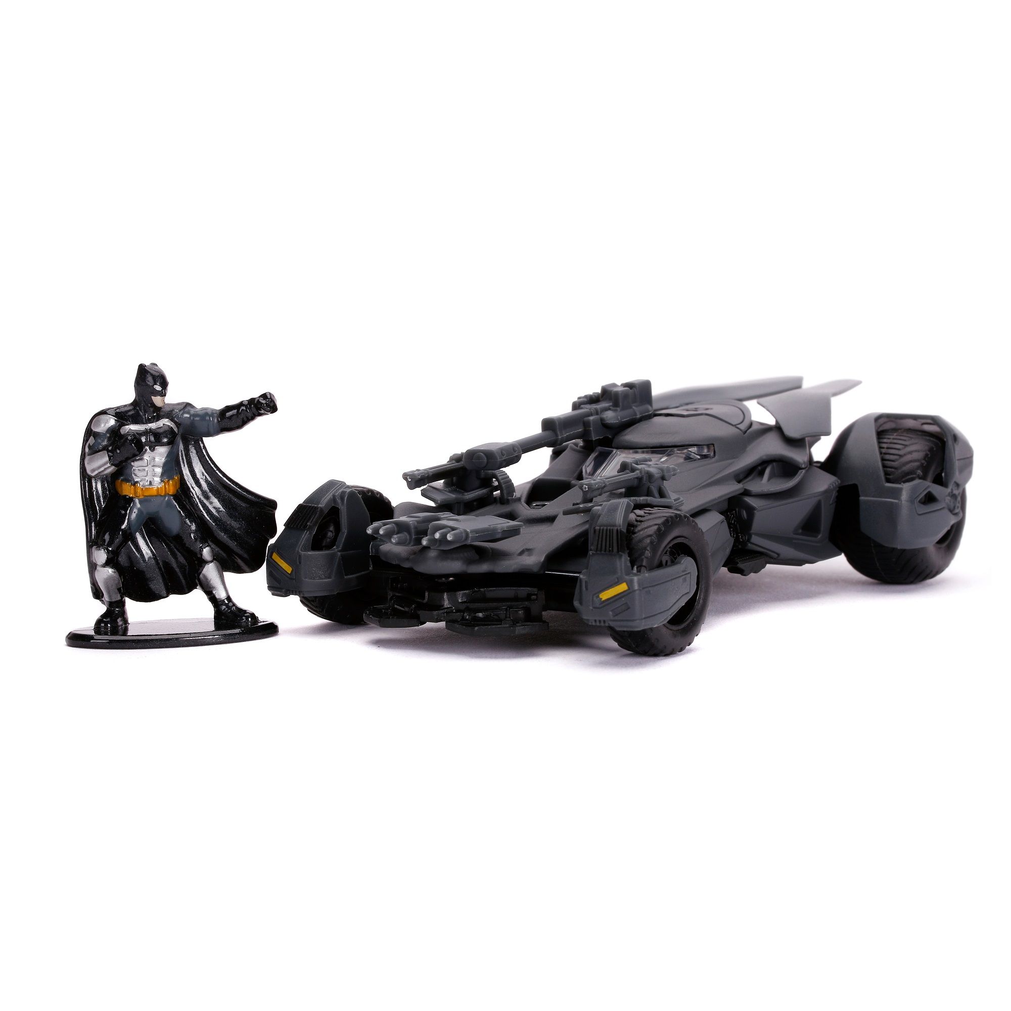 Đồ Chơi Xe Mô Hình JADA TOYS DC Comics Batman Justice League Batmobile & Batman Figure 1:32 Diecast Toys 31706