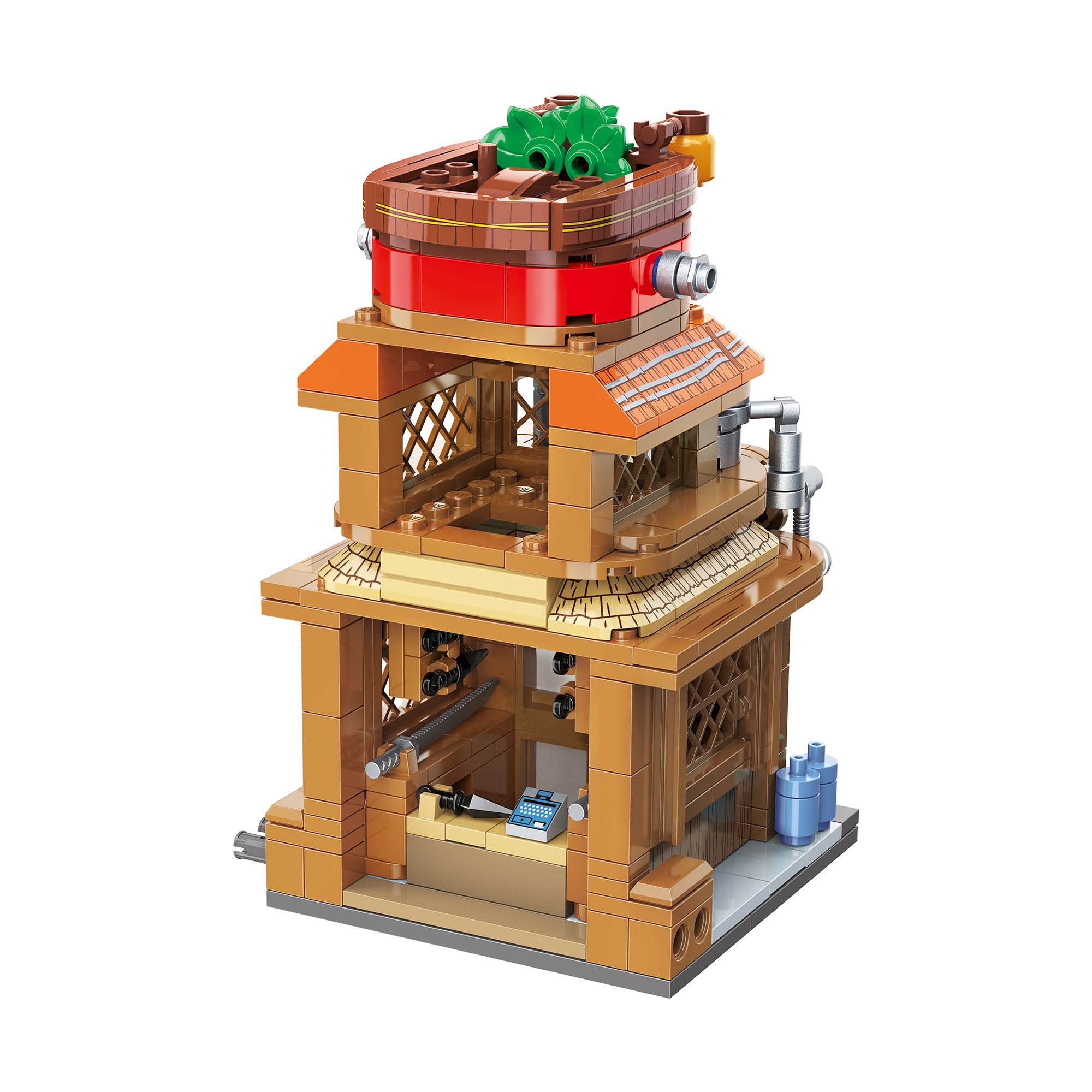 Đồ Chơi Lắp Ráp KEEPPLEY Naruto Ninja Equipments K20518
