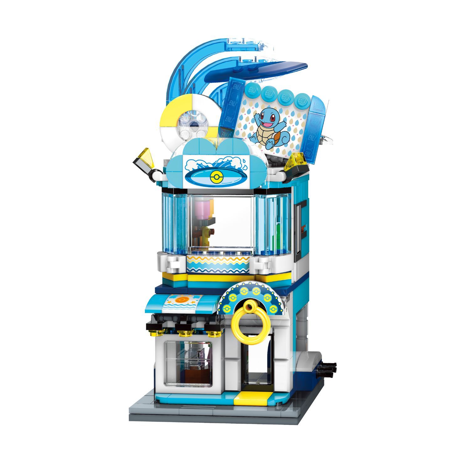 Đồ Chơi Lắp Ráp KEEPPLEY Pokemon - Squirtle Swimming Tools Shop K20208 Building Block
