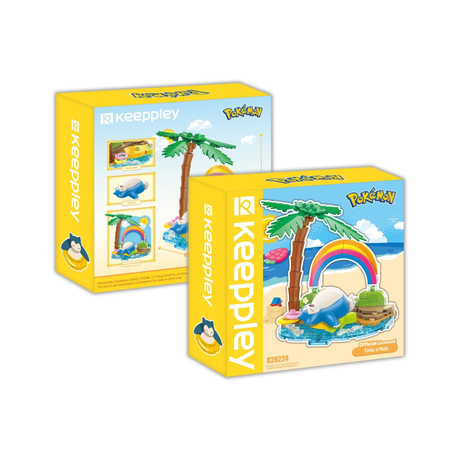 Đồ Chơi Lắp Ráp KEEPPLEY Pokemon - Take a Nip K20224 Building Block