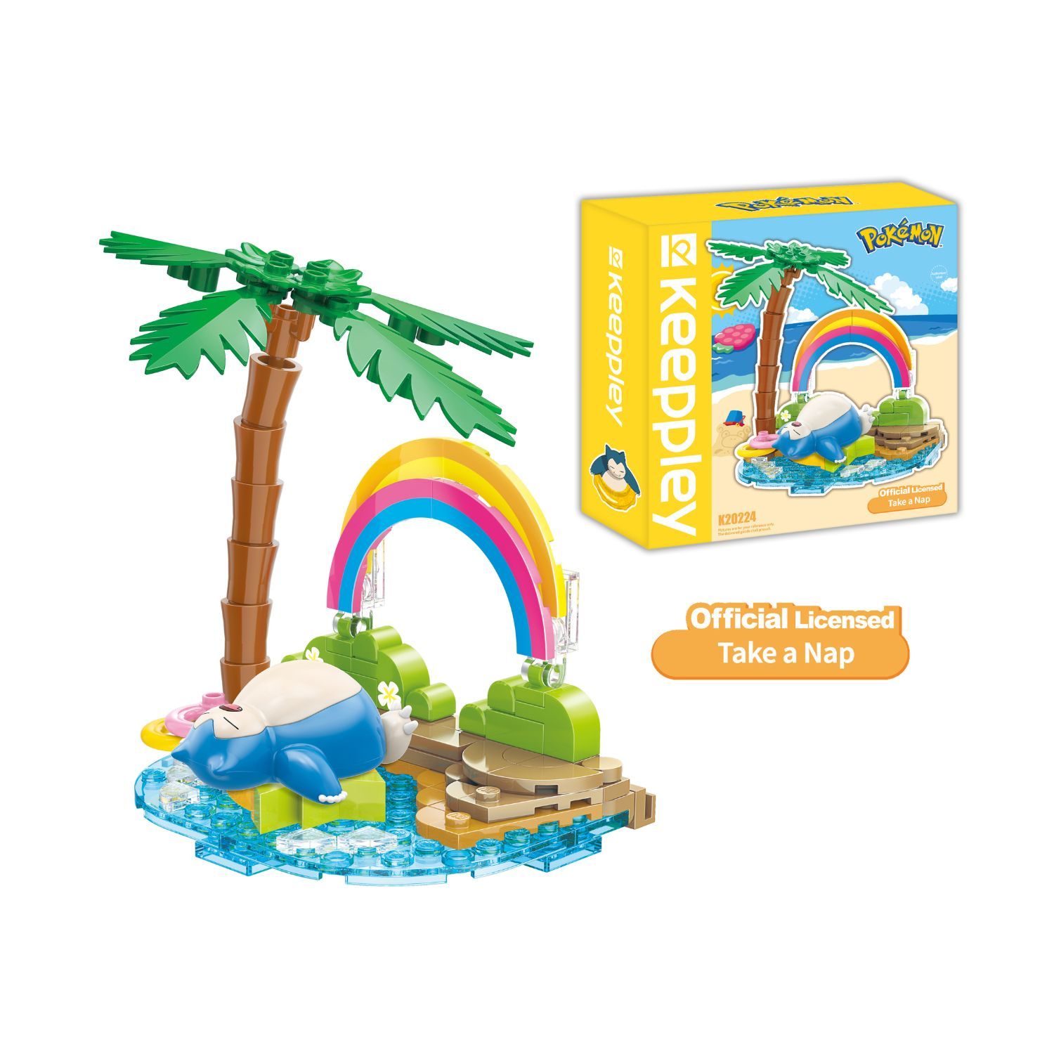 Đồ Chơi Lắp Ráp KEEPPLEY Pokemon - Take a Nip K20224 Building Block