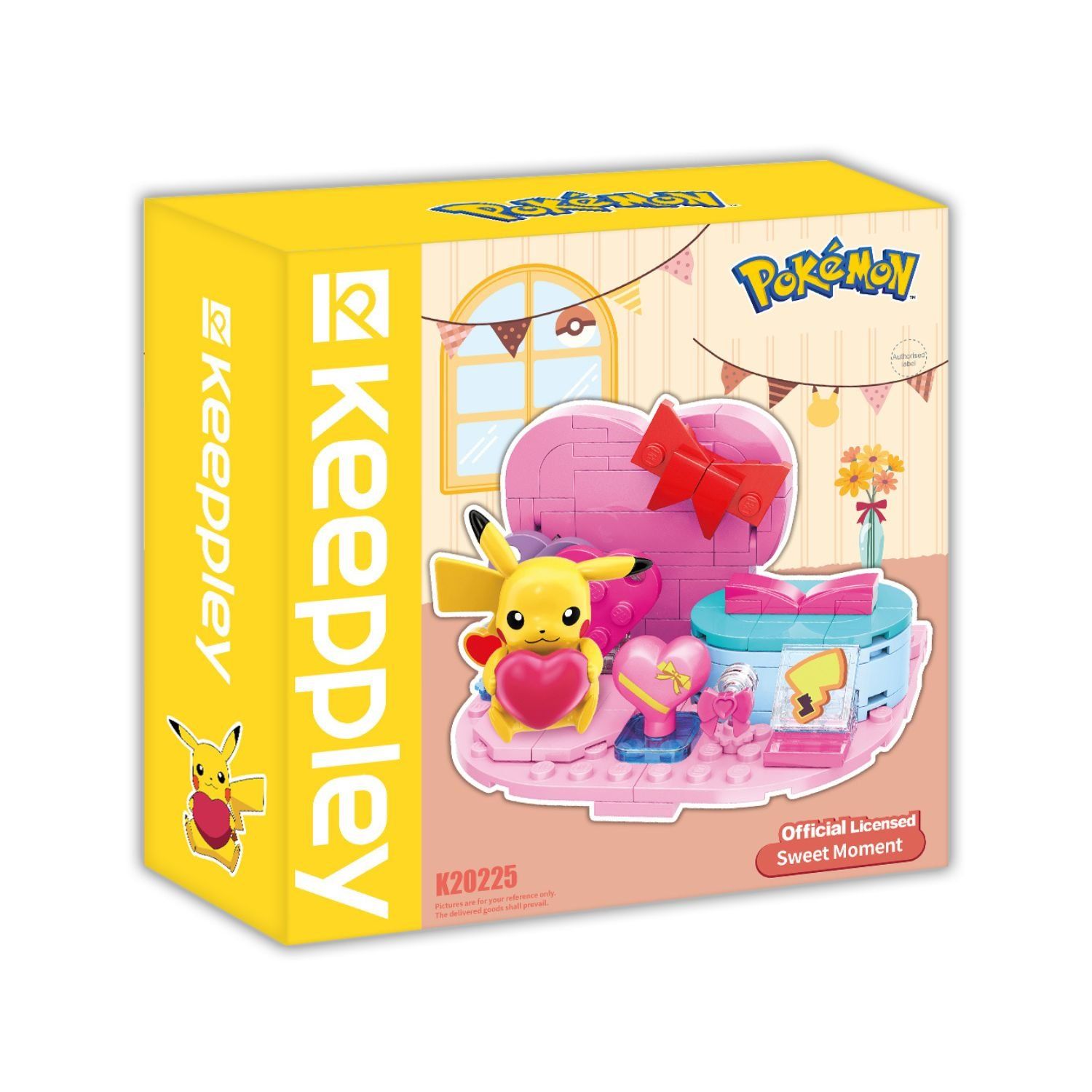 Đồ Chơi Lắp Ráp KEEPPLEY Pokemon - Sweet Moment K20225 Building Block