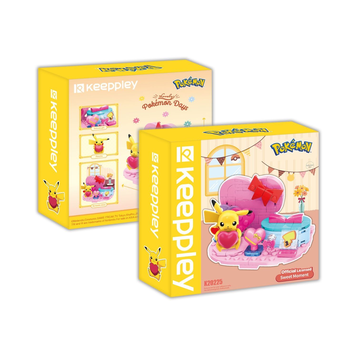 Đồ Chơi Lắp Ráp KEEPPLEY Pokemon - Sweet Moment K20225 Building Block