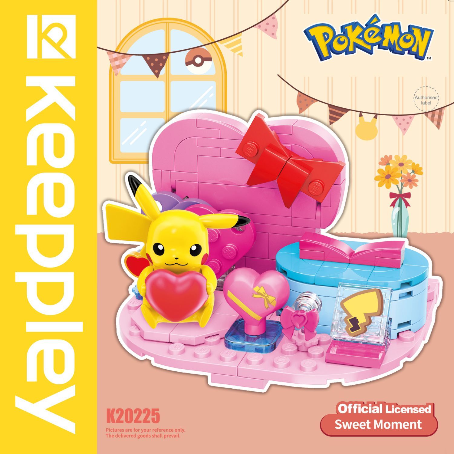Đồ Chơi Lắp Ráp KEEPPLEY Pokemon - Sweet Moment K20225 Building Block