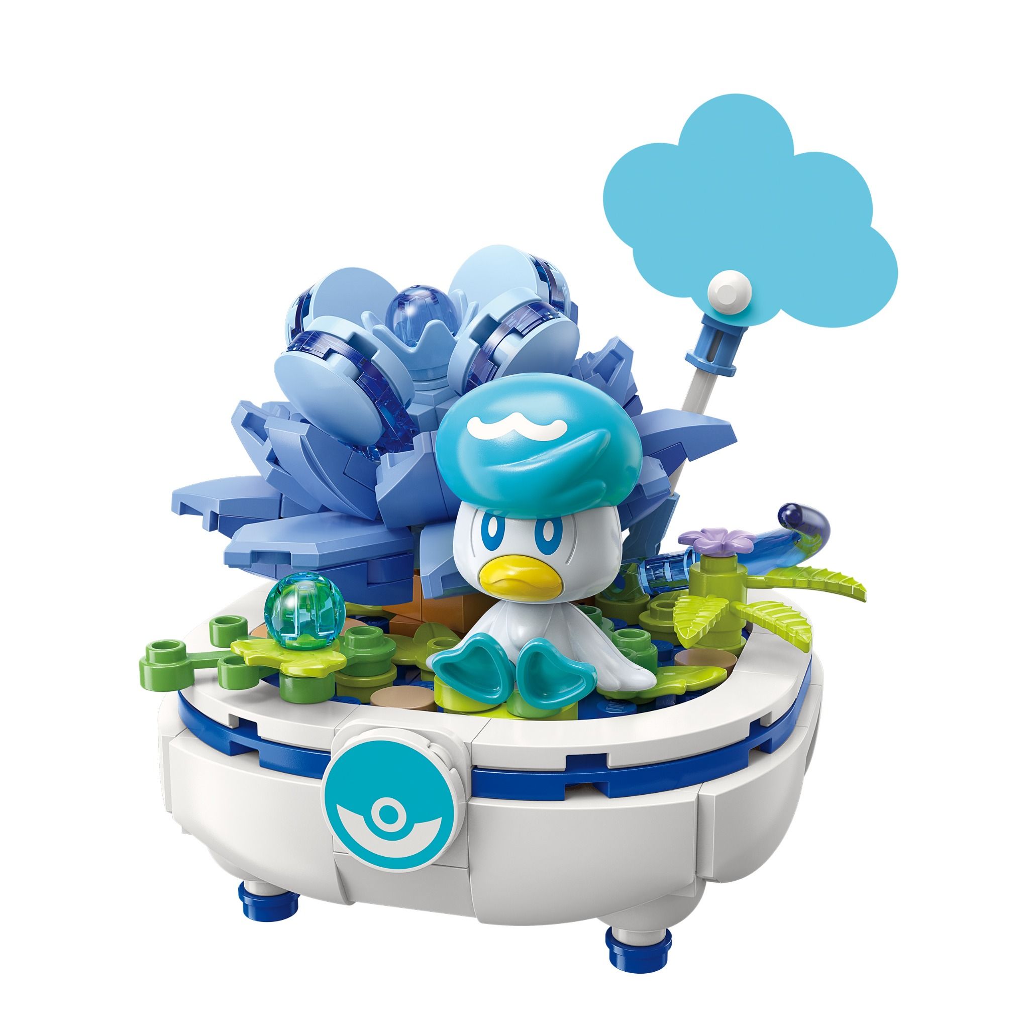 Đồ Chơi Lắp Ráp KEEPPLAY Pokemon Bonsai Series QUAXLY K20242 Building Block - Simba Toys Vietnam