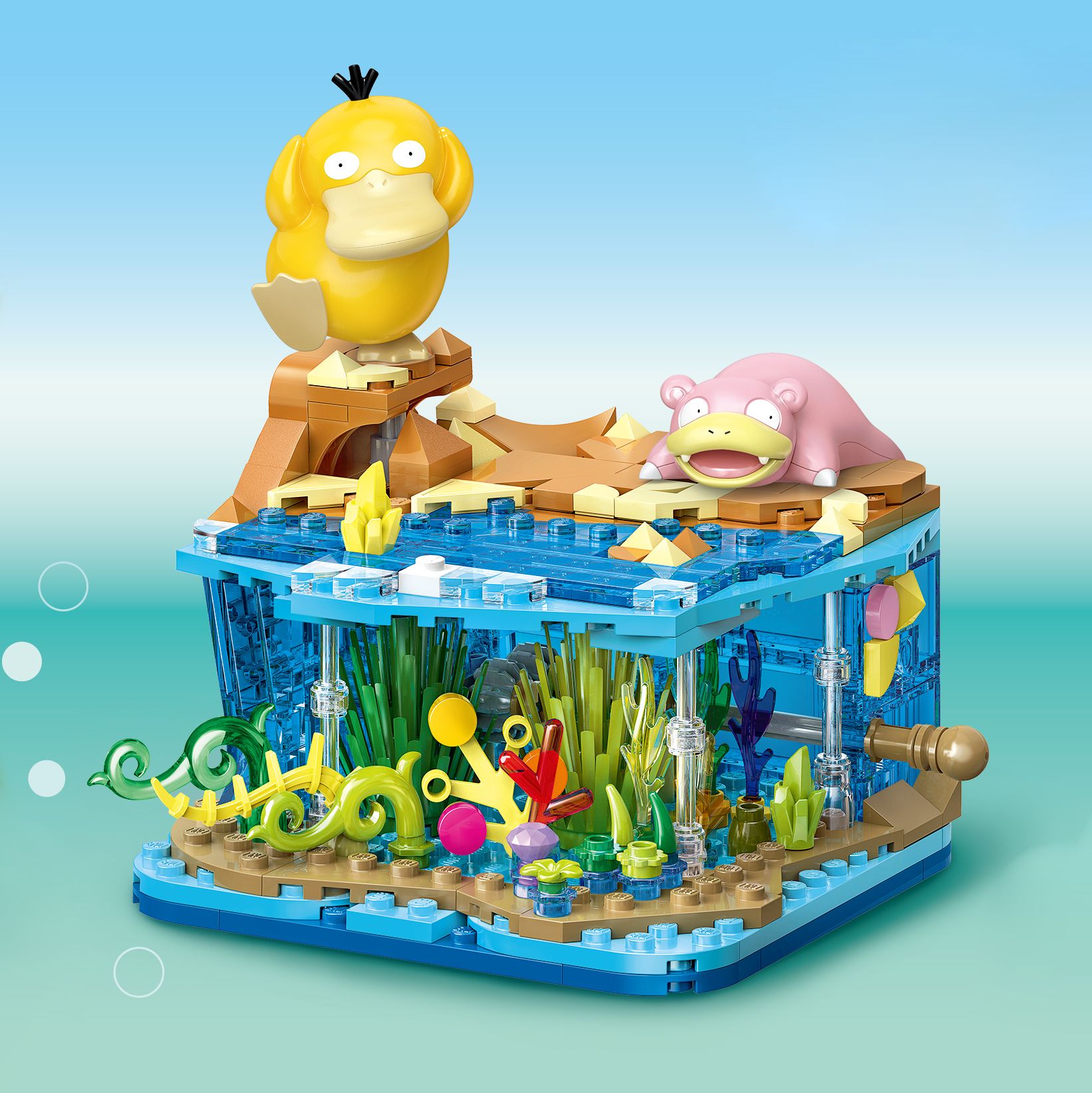 Đồ Chơi Lắp Ráp KEEPPLAY Pokemon Dorky Beach PSYKOKWAC & RAMOLOS K20246 Building Block - Simba Toys Vietnam