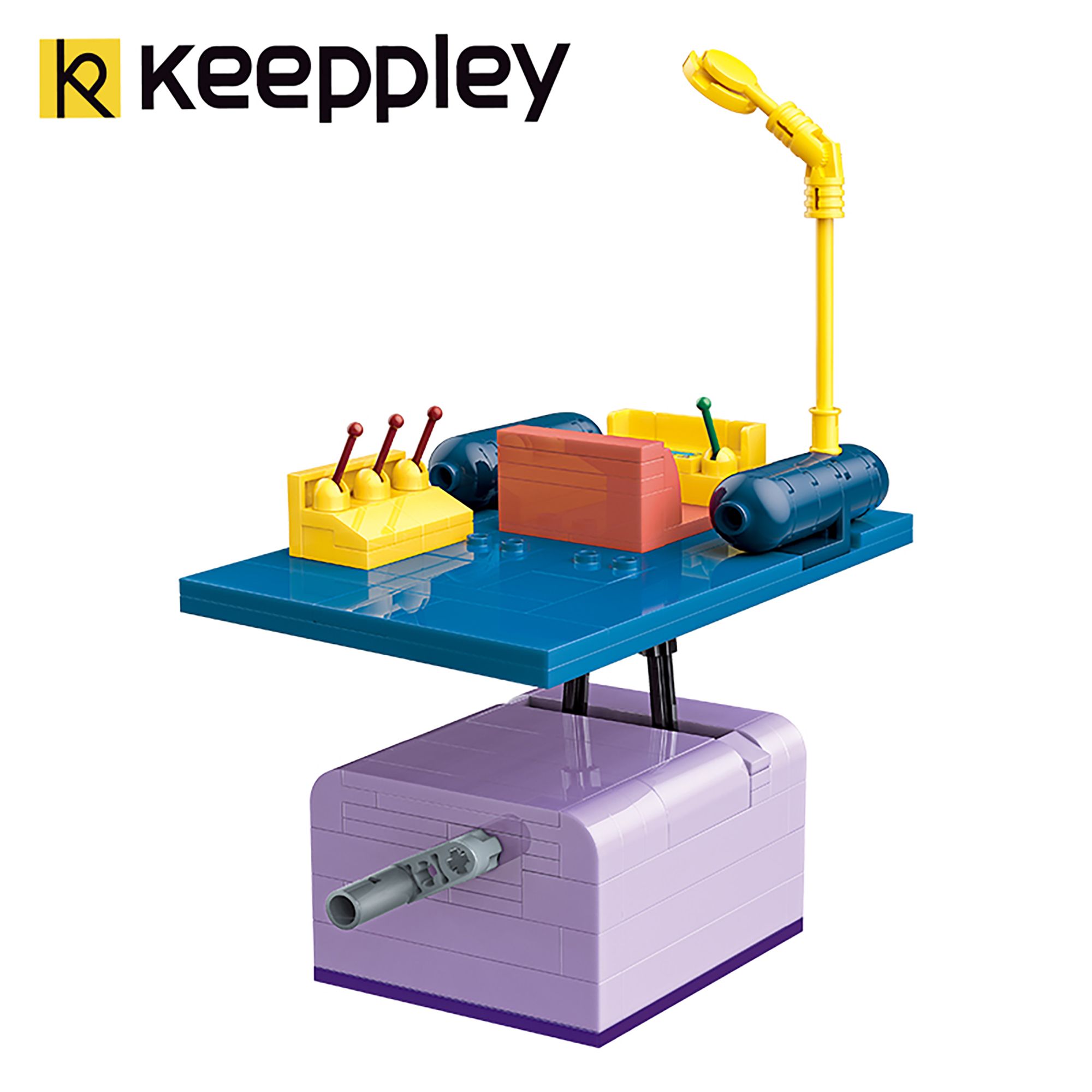 Đồ Chơi Lắp Ráp KEEPPLEY Doraemon Time Machine K20401