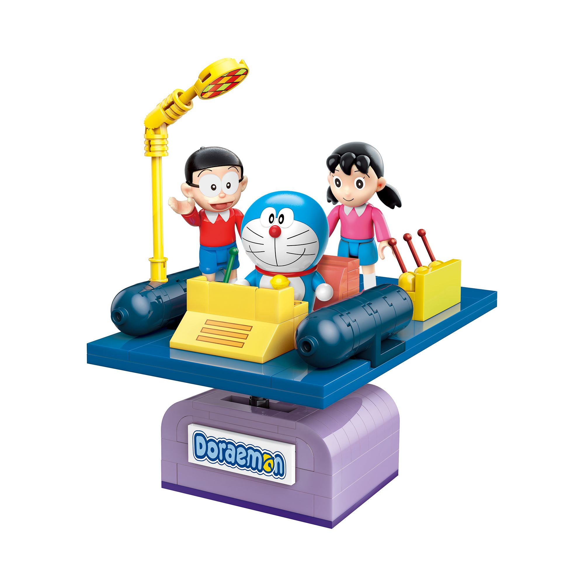 Đồ Chơi Lắp Ráp KEEPPLEY Doraemon Time Machine K20401