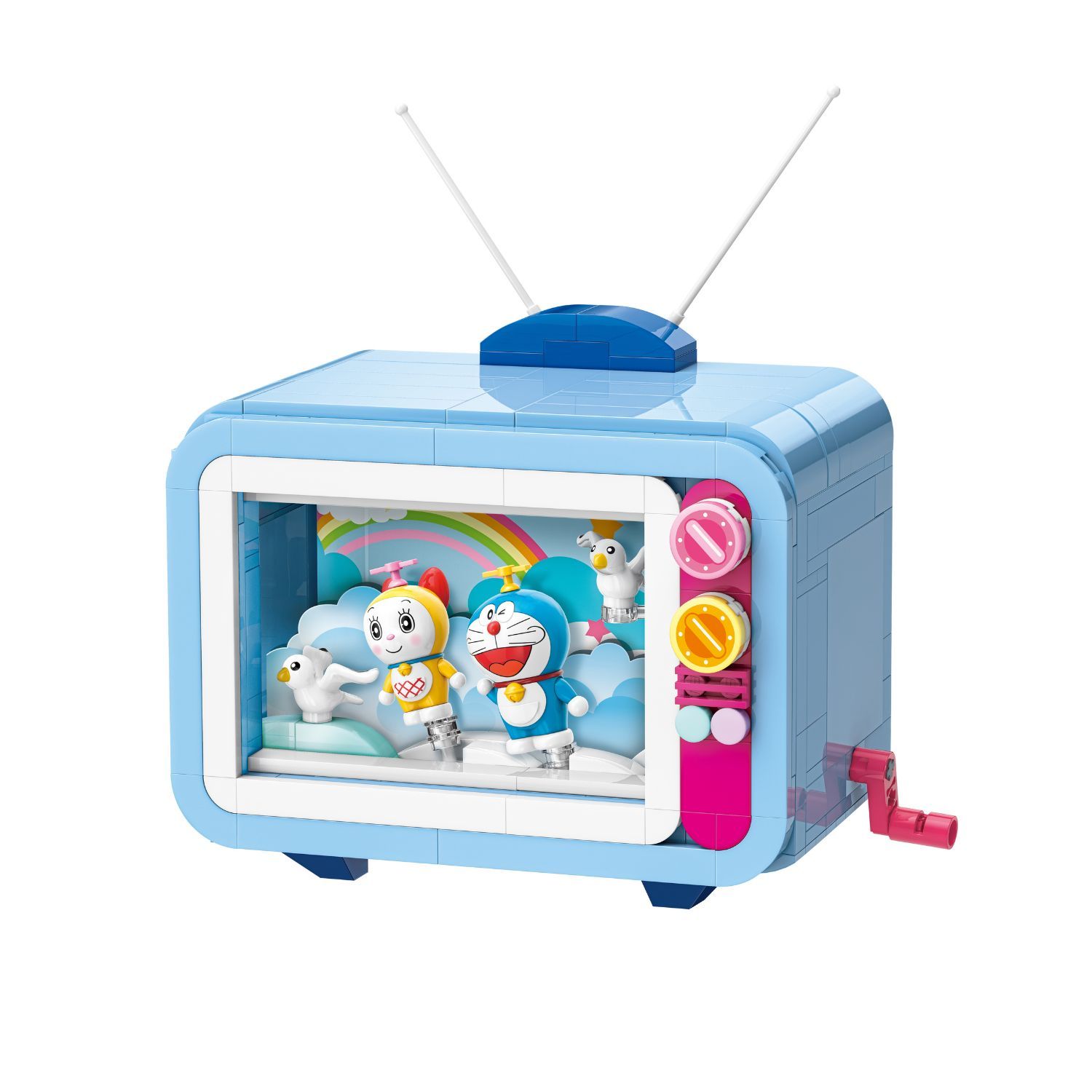 Đồ Chơi Lắp Ráp KEEPPLEY Doraemon Music TV K20408 - Tivi Phát Nhạc Building Block