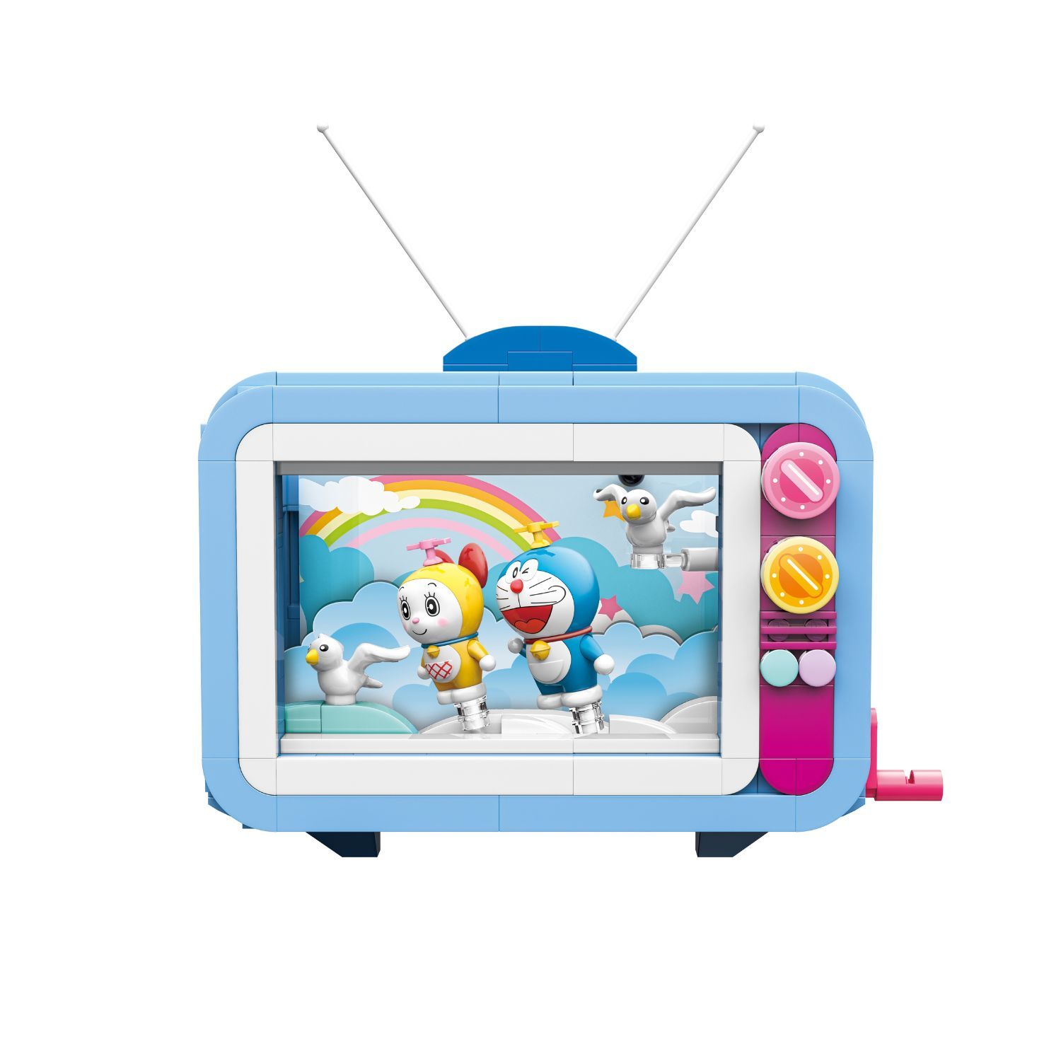 Đồ Chơi Lắp Ráp KEEPPLEY Doraemon Music TV K20408 - Tivi Phát Nhạc Building Block