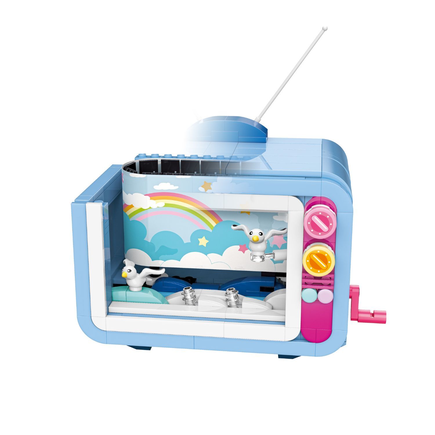 Đồ Chơi Lắp Ráp KEEPPLEY Doraemon Music TV K20408 - Tivi Phát Nhạc Building Block