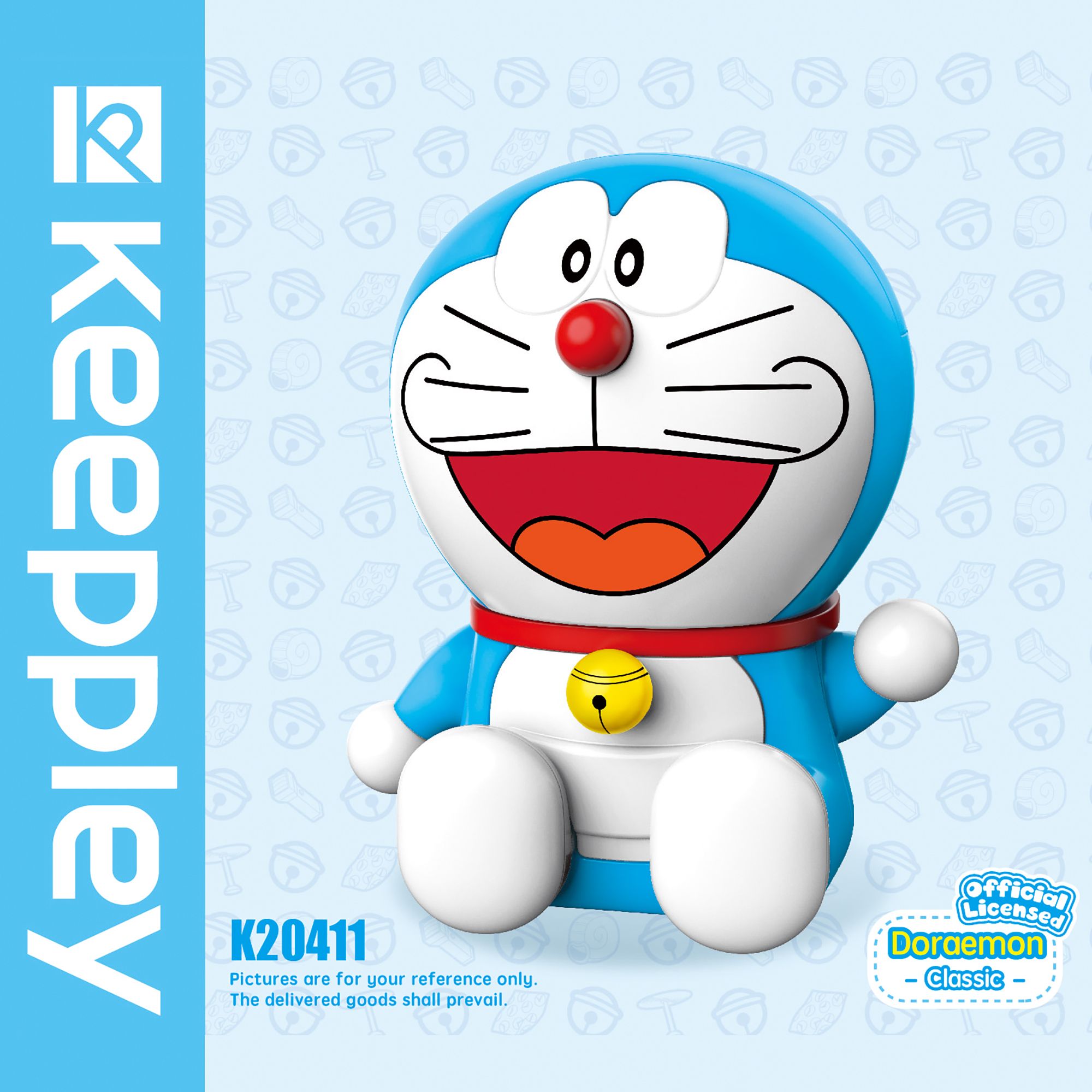 Đồ Chơi Lắp Ráp KEEPPLEY Doraemon Classical K20411