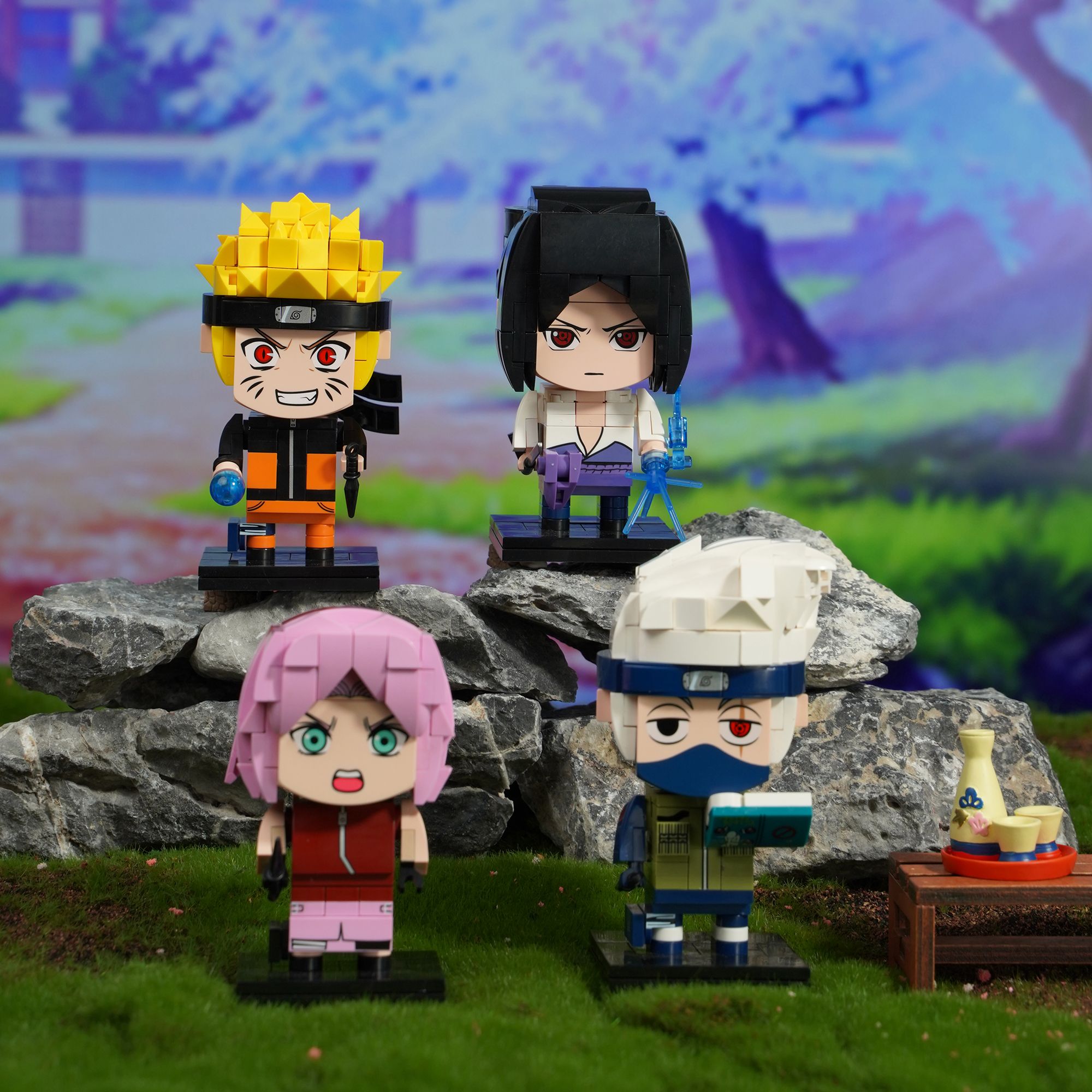 Đồ Chơi Lắp Ráp KEEPPLEY Naruto - Uchiha Sasuke K20502
