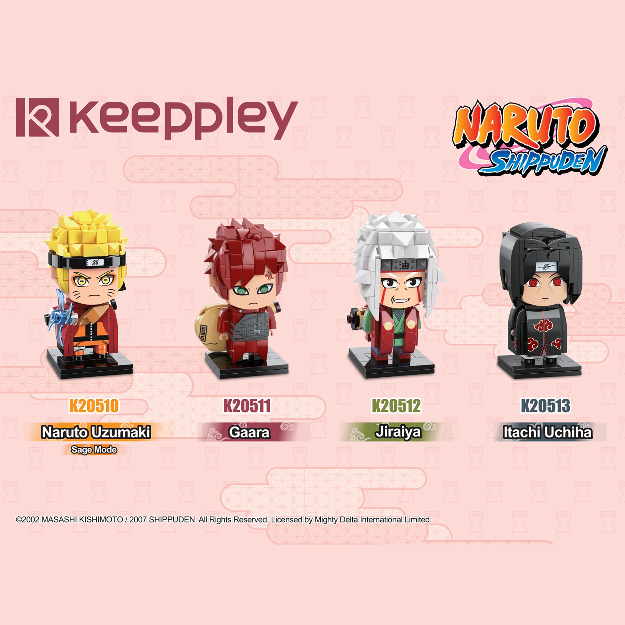 Đồ Chơi Lắp Ráp KEEPPLEY Naruto - Uzumaki Naruto K20510