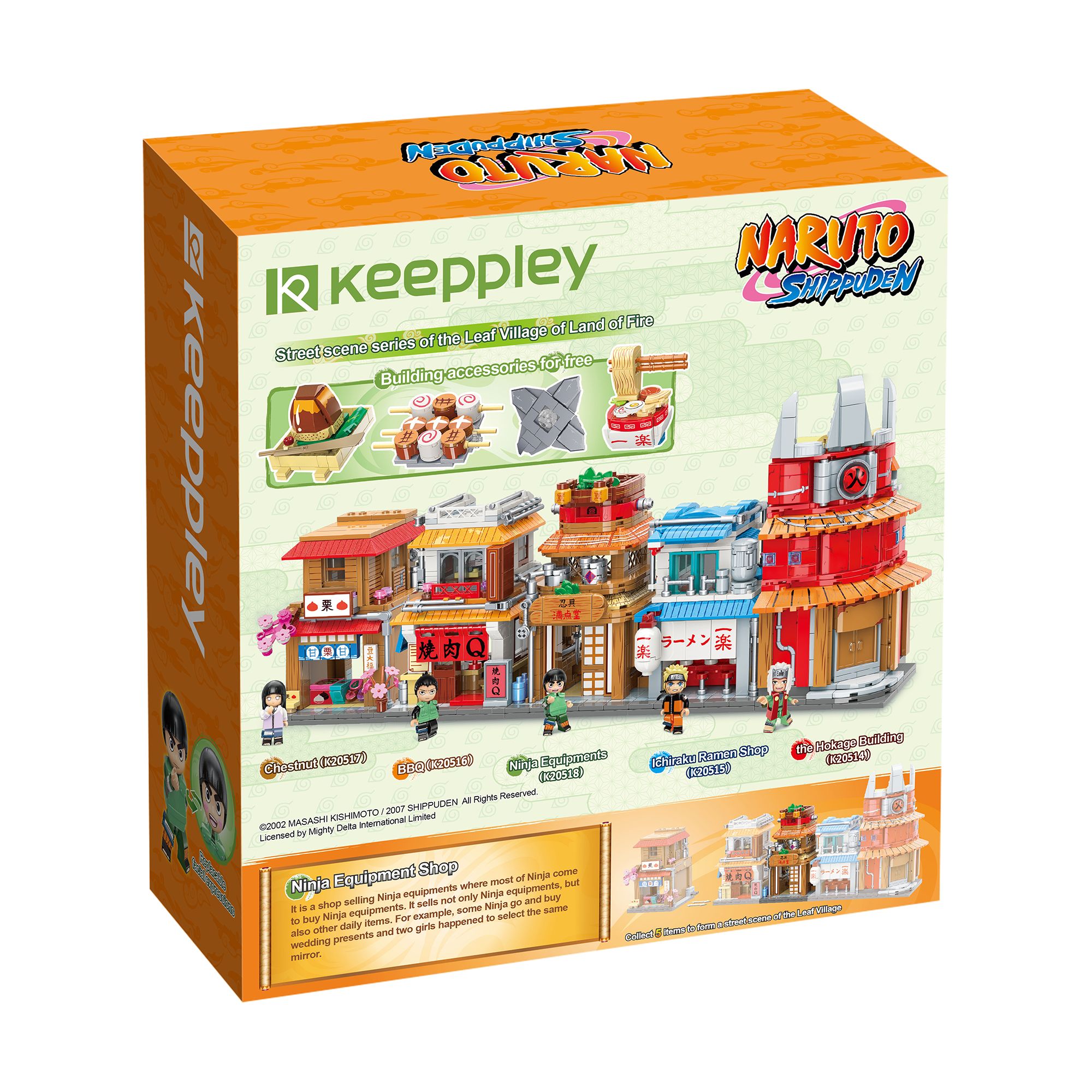 Đồ Chơi Lắp Ráp KEEPPLEY Naruto Ninja Equipments K20518
