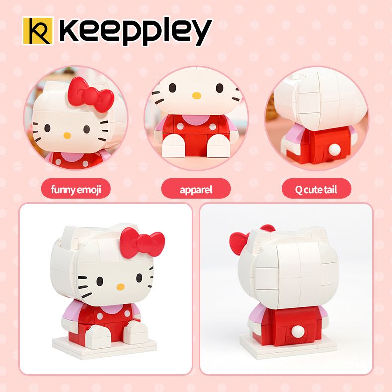 Đồ Chơi Lắp Ráp KEEPPLEY Sanrio Hello Kitty K20801