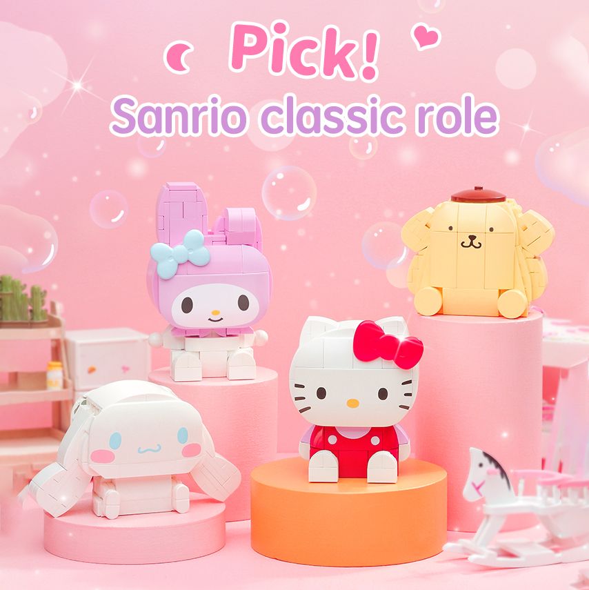 Đồ Chơi Lắp Ráp KEEPPLEY Sanrio Hello Kitty K20801