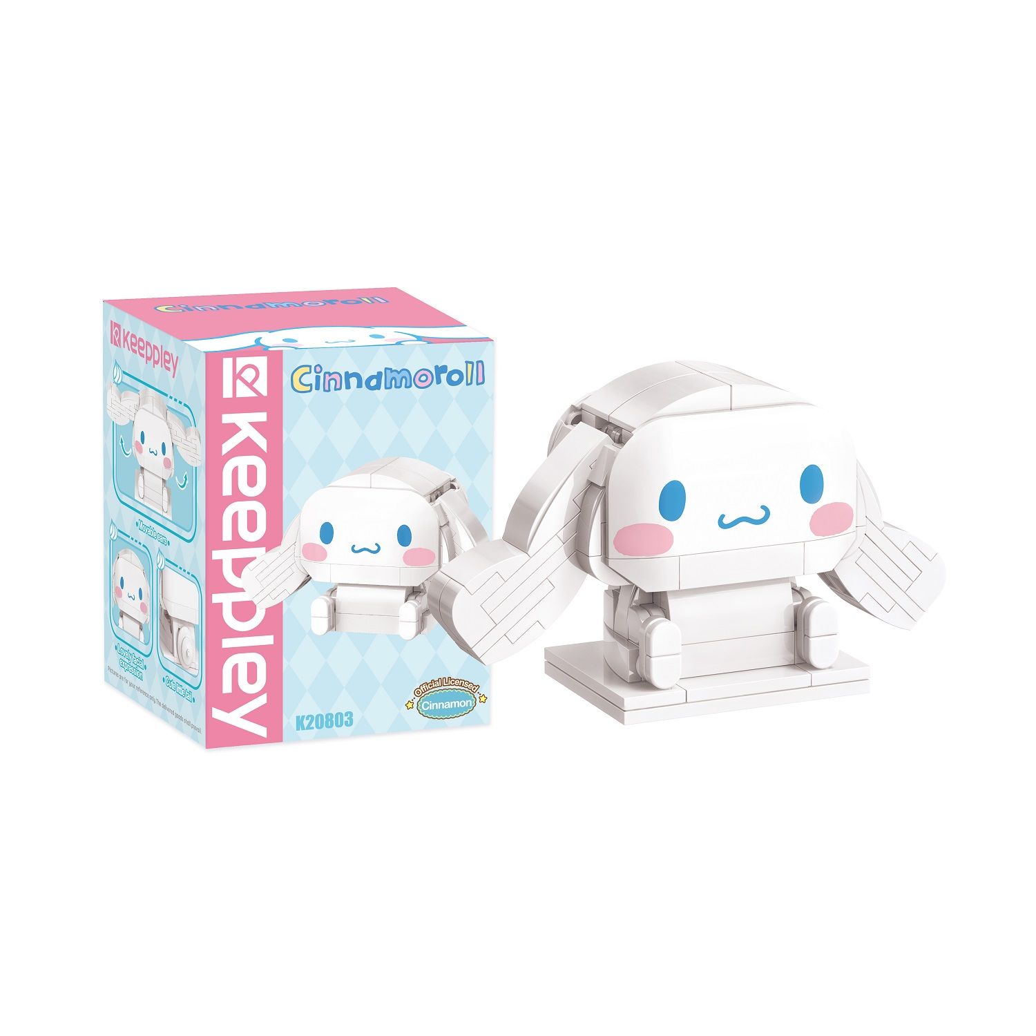 Đồ Chơi Lắp Ráp KEEPPLEY Sanrio Cinnamoroll K20803