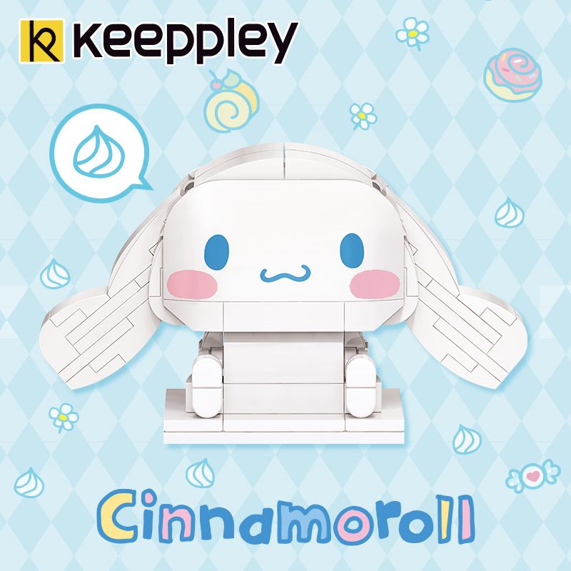 Đồ Chơi Lắp Ráp KEEPPLEY Sanrio Cinnamoroll K20803