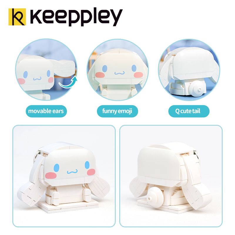 Đồ Chơi Lắp Ráp KEEPPLEY Sanrio Cinnamoroll K20803