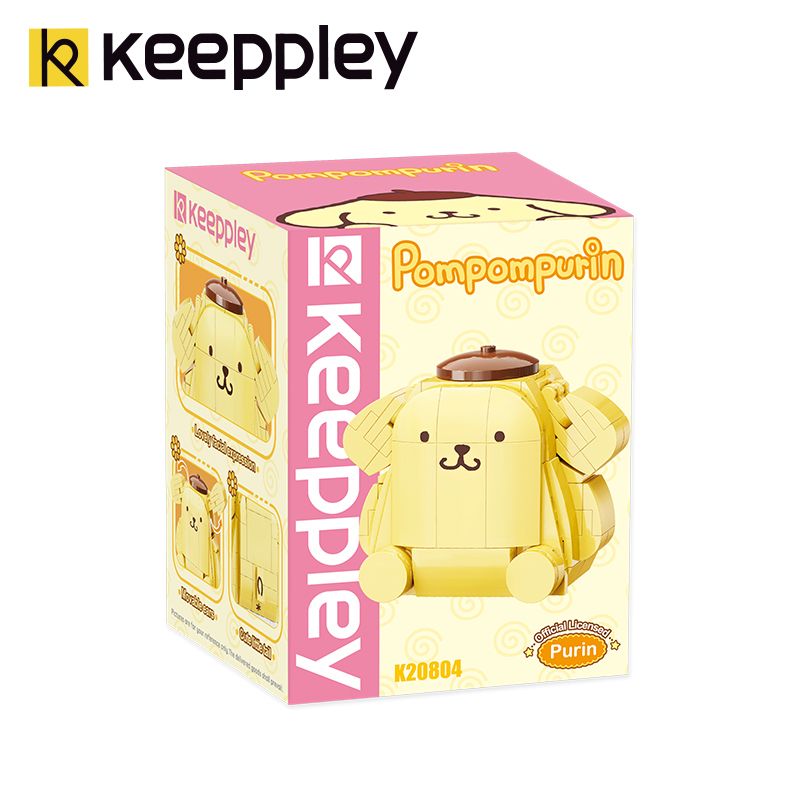 Đồ Chơi Lắp Ráp KEEPPLEY Sanrio Pompompurin K20804